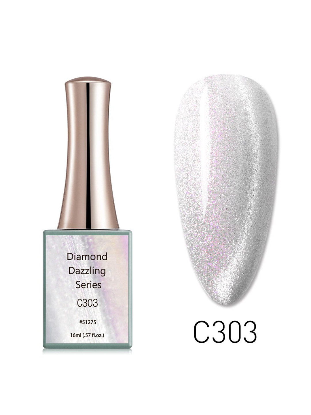 CANNI Diamond Dazzling Series UV LED Gel Nail Polish - C303