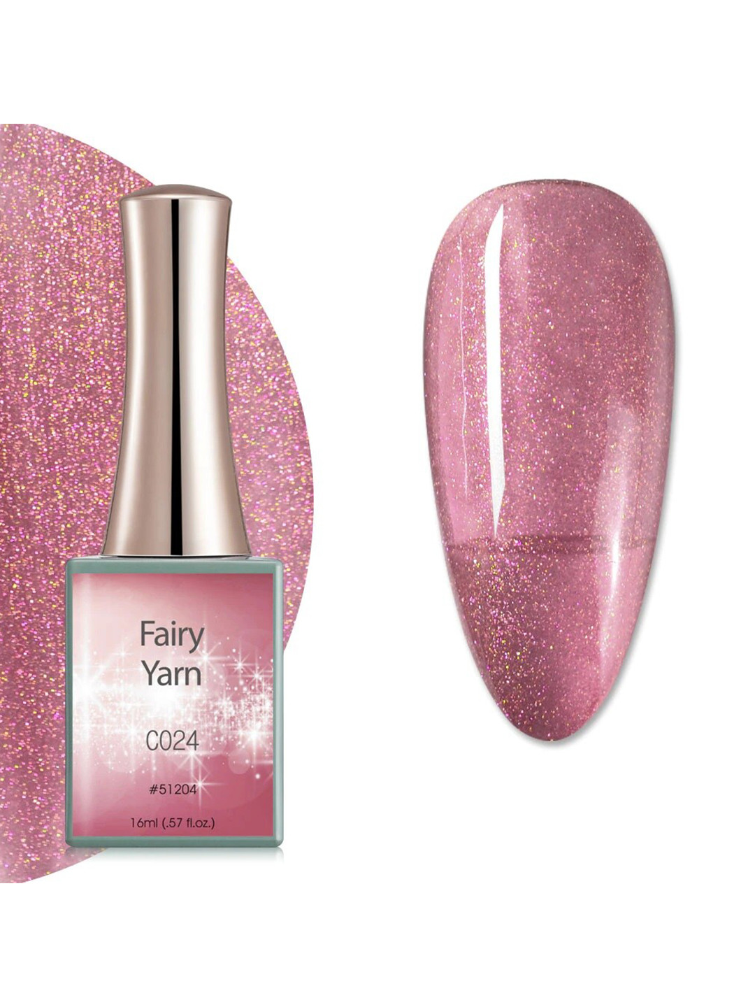 CANNI Fairy Yarn UV LED Gel Nail Polish - C024