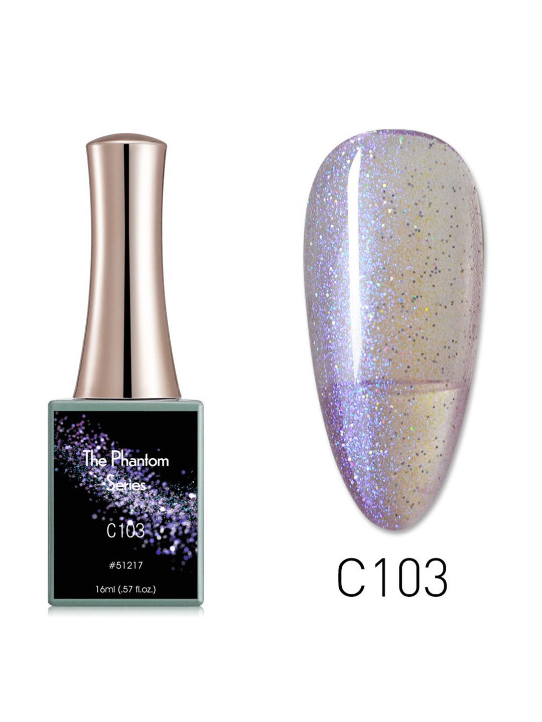 CANNI Phantom Series UV LED Gel Nail Polish - C103