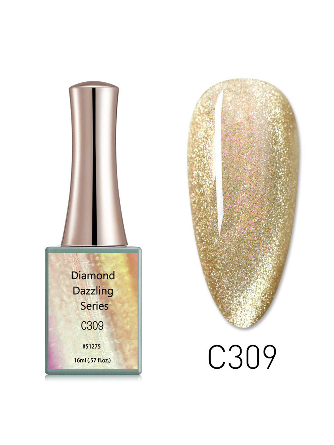 CANNI Diamond Dazzling Series UV Gel Nail Polish - C309