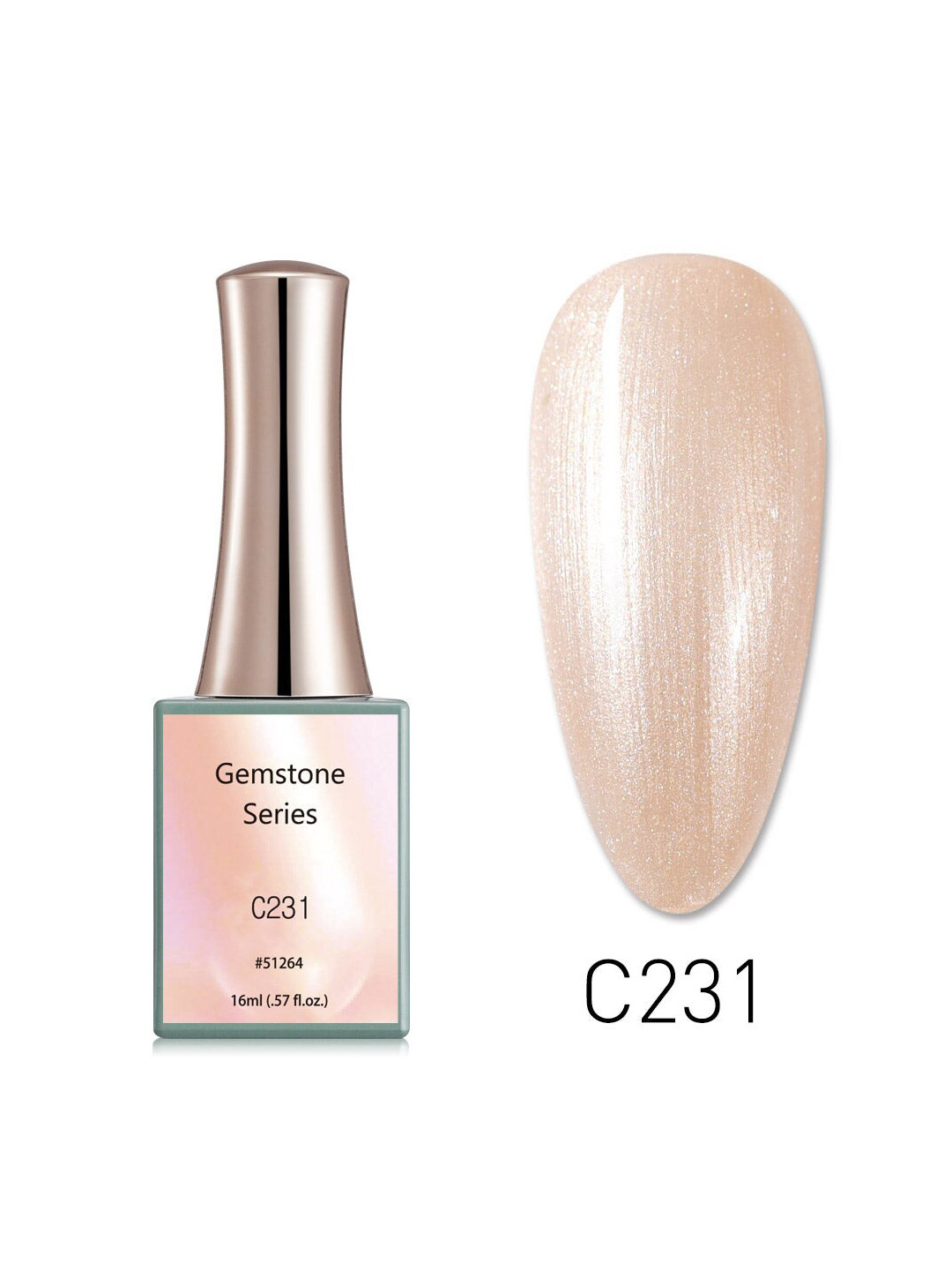 CANNI Gemstone Series UV Gel Nail Polish - C231