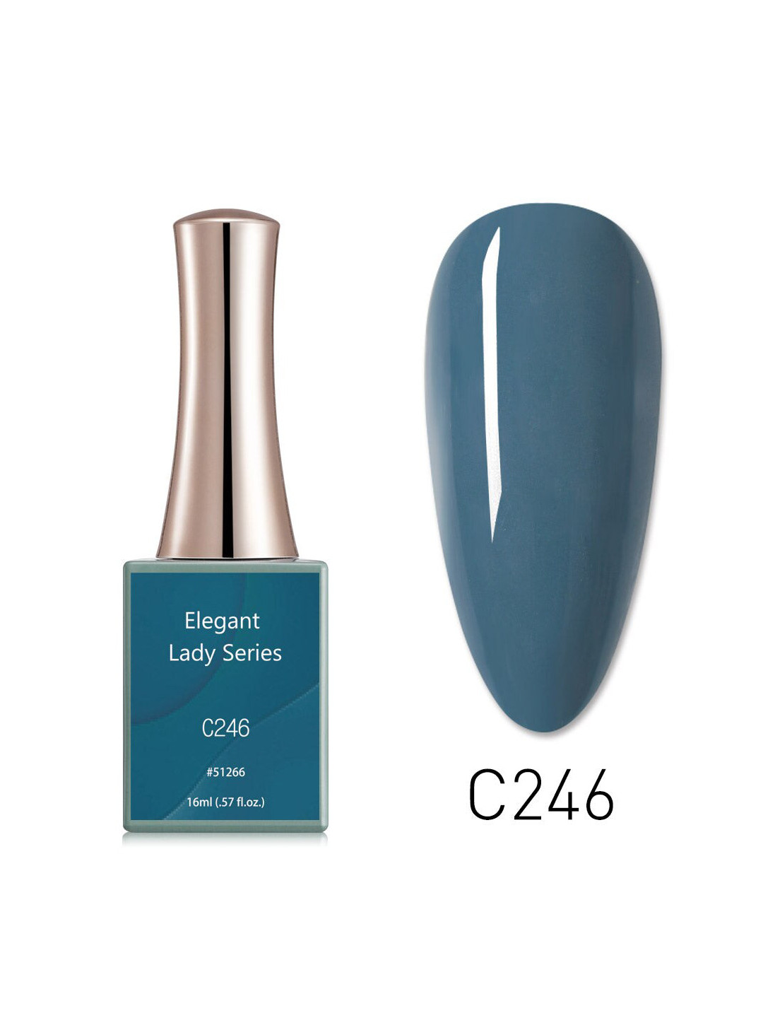 CANNI Elegant Lady Series UV LED Gel Nail Polish - C246