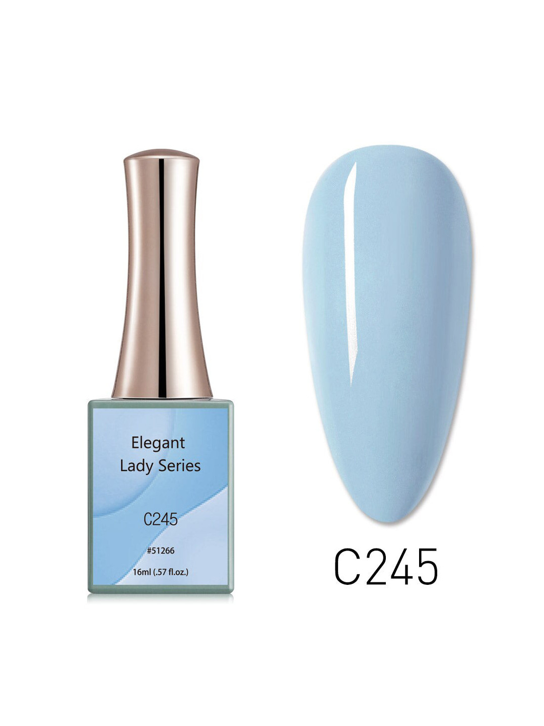 CANNI Elegant Lady Series UV LED Gel Nail Polish - C245