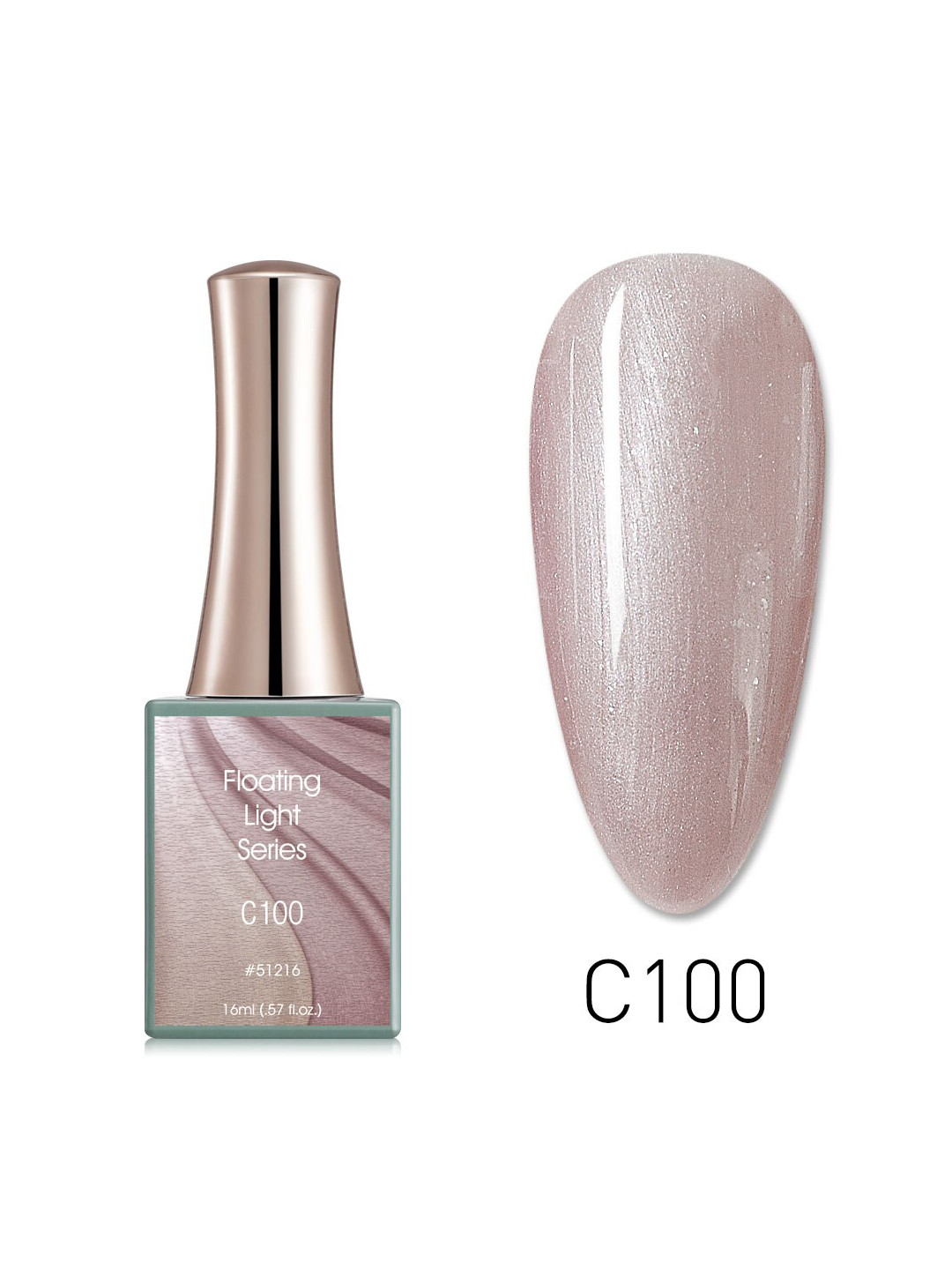 CANNI Floating Light Series UV Gel Polish - C100 16 ml