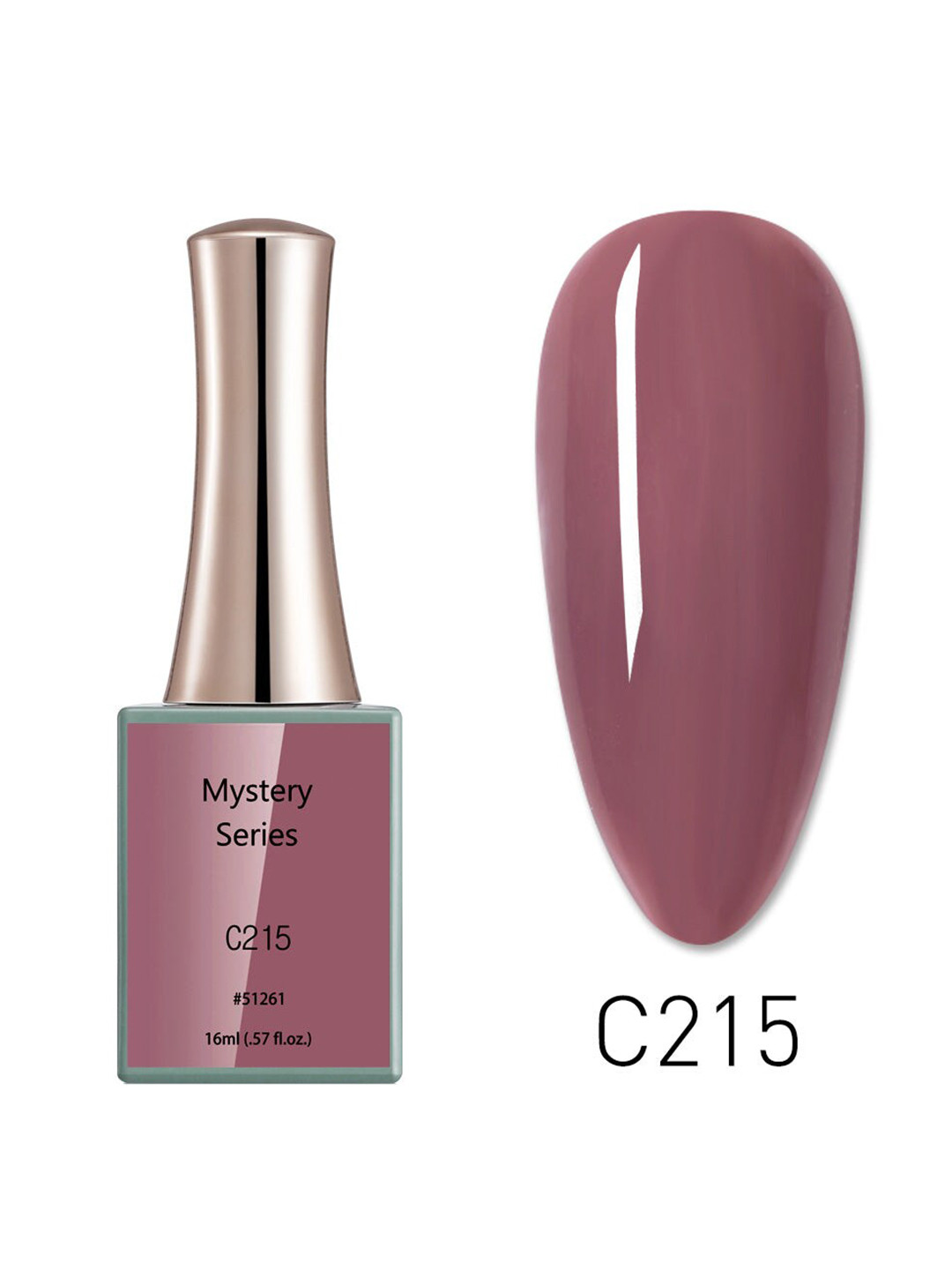 CANNI Mauve Mystery Series UV Nail Gel Polish - C215 16 ml