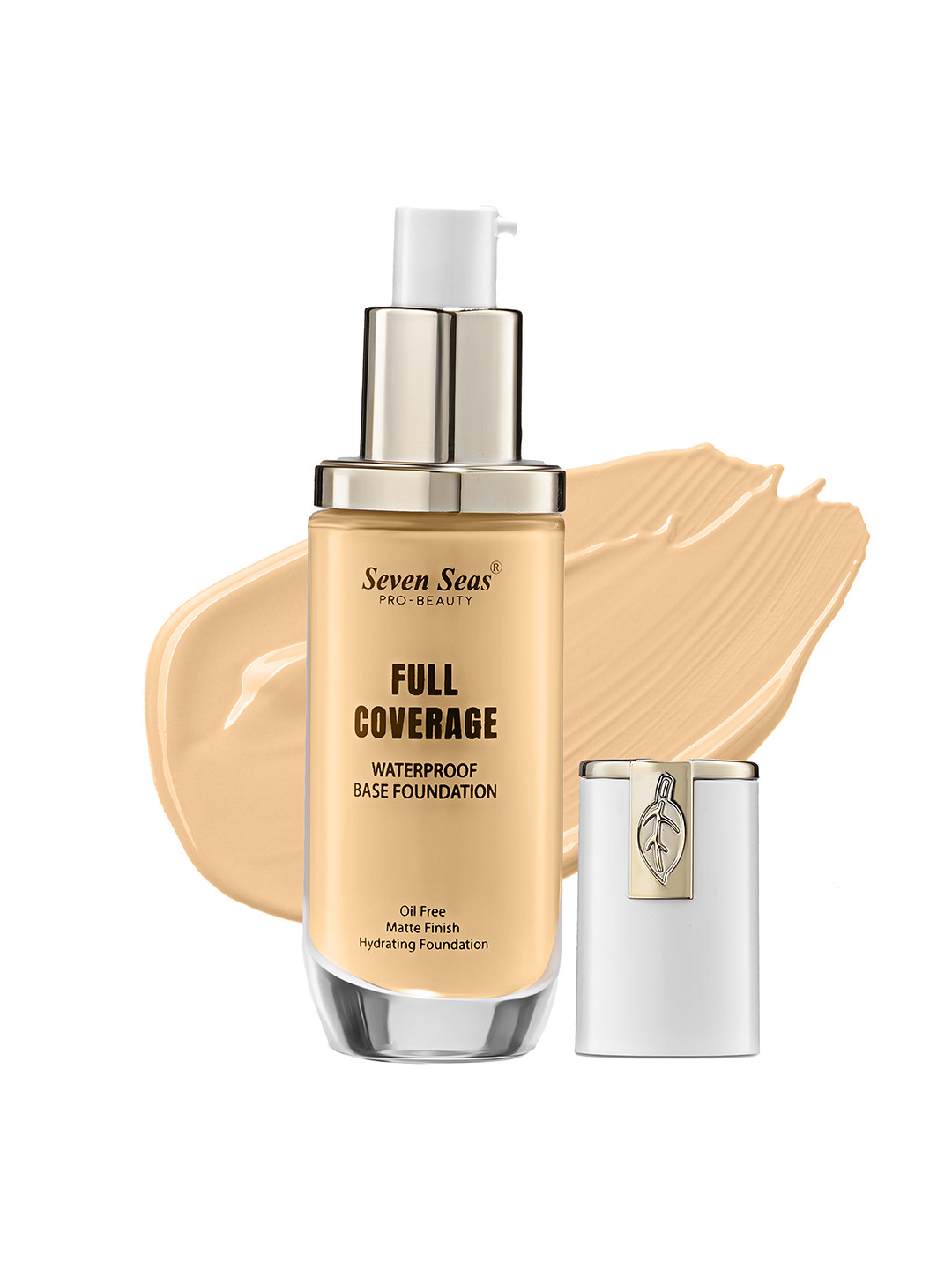 Seven Seas Full Coverage Waterproof Matte Finish Base Foundation - Natural