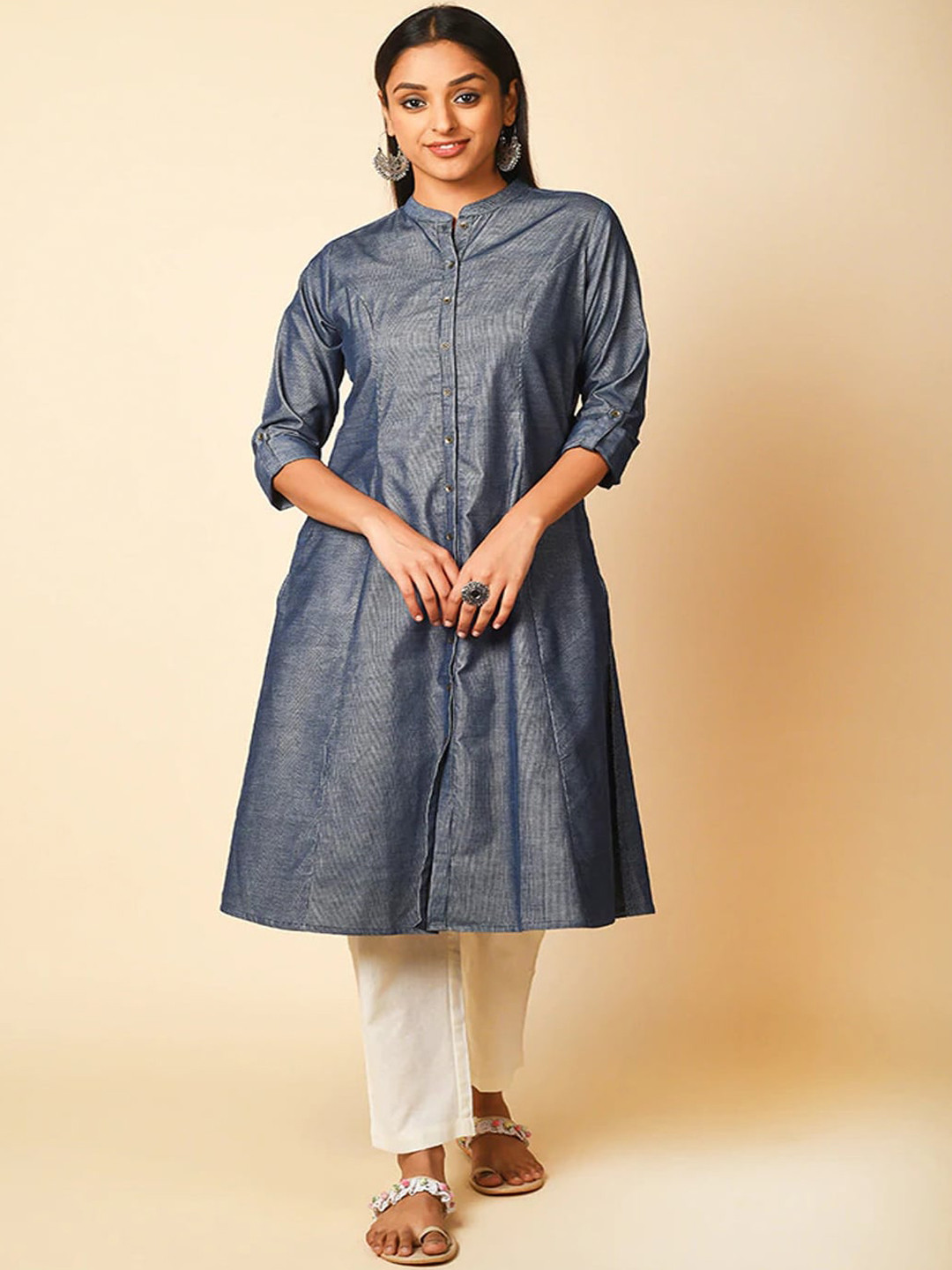 BARARA ETHNIC Women Pure Cotton Kurta