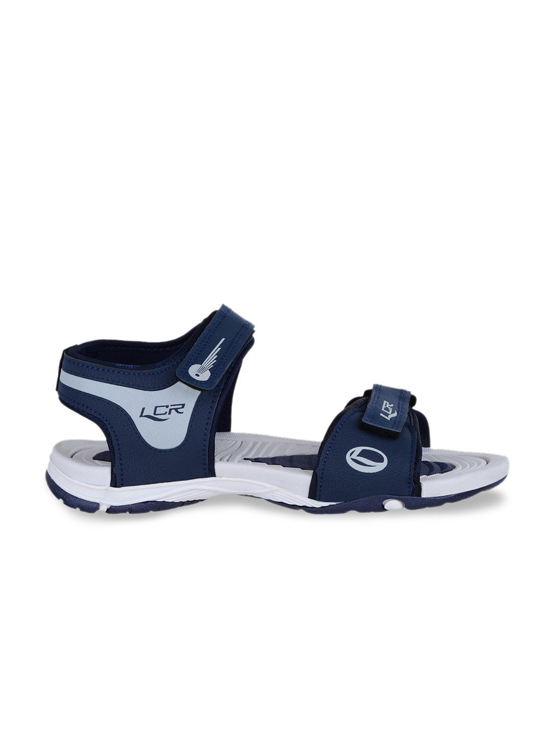 Buy Lancer Men Navy Blue Solid Sports Sandal Sandals for Men