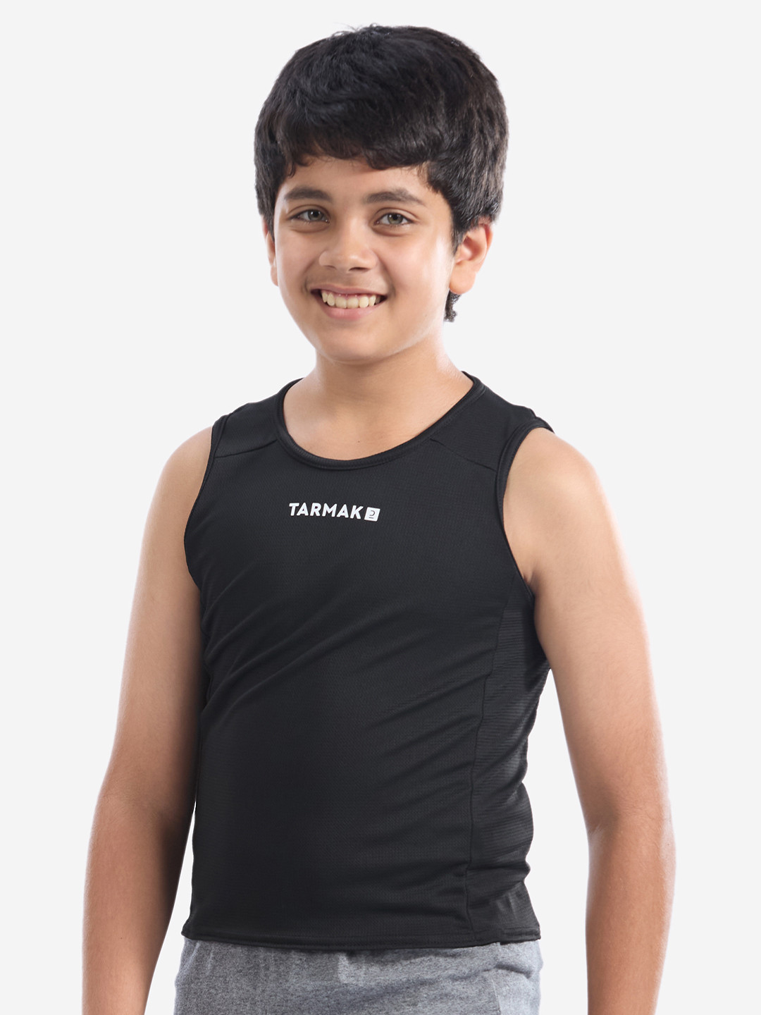 Decathlon TARMAK - Boys Black T-Shirt