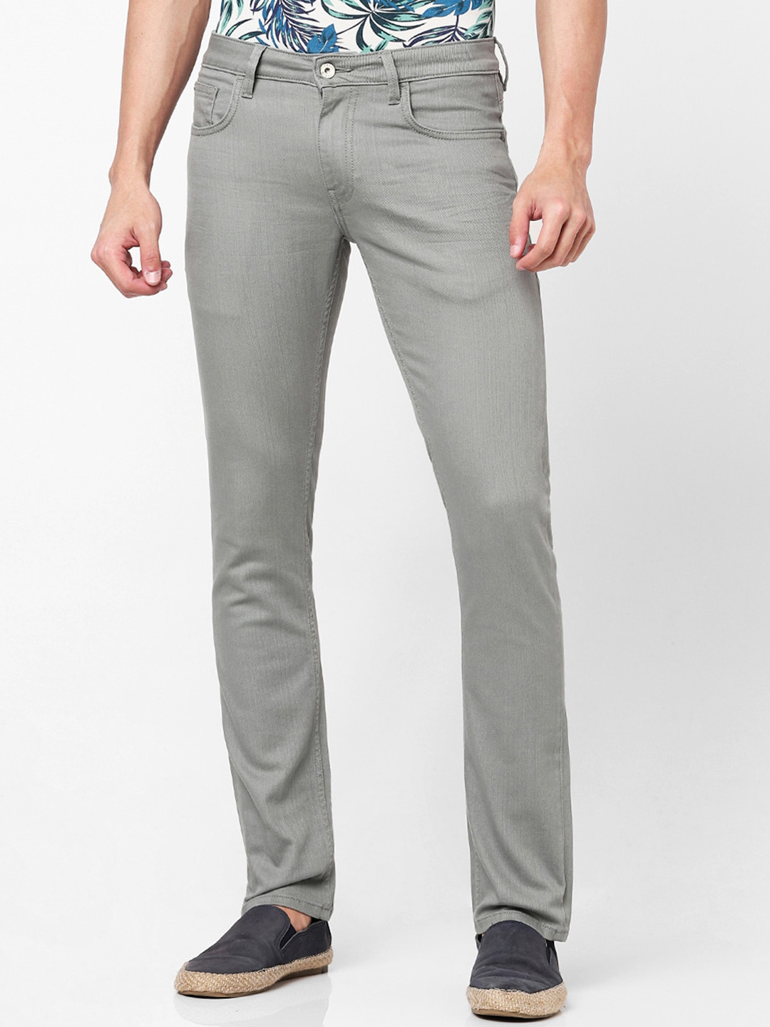 Celio Men Green Slim Fit Jeans