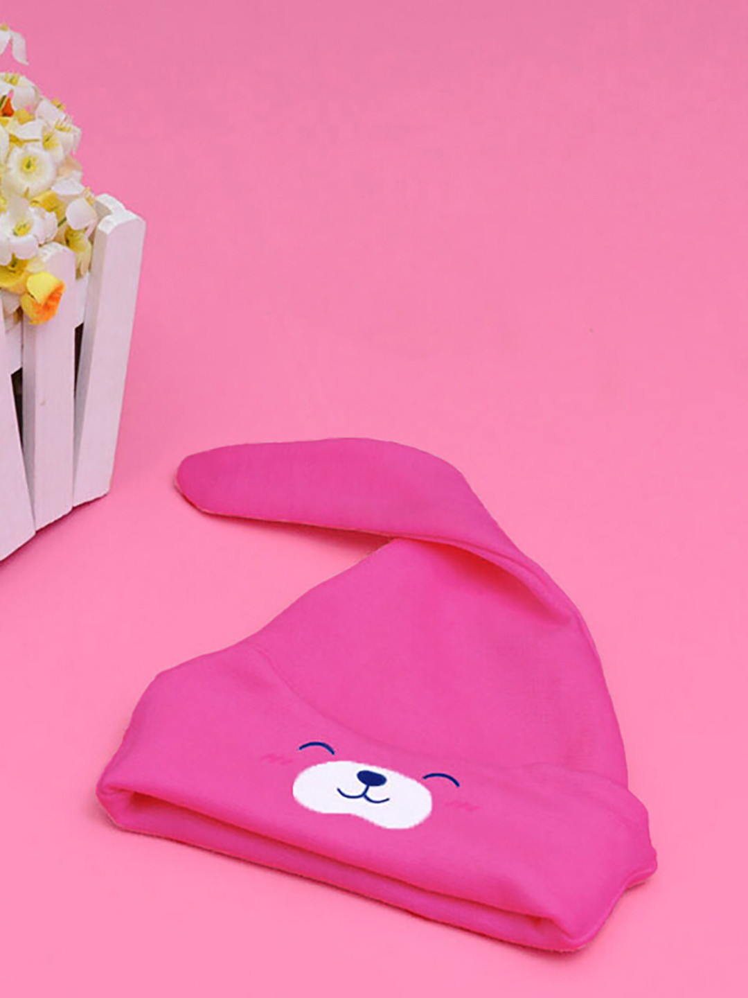 SYGA Kids Printed Puppy Cotton Beanie