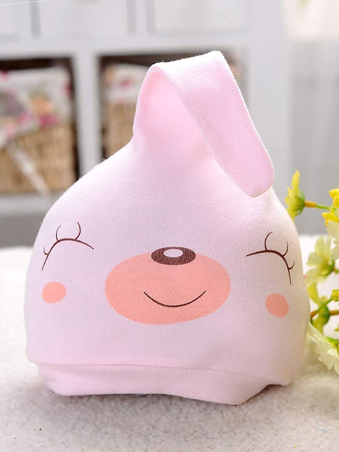 SYGA Kids Printed Puppy Cotton Beanie