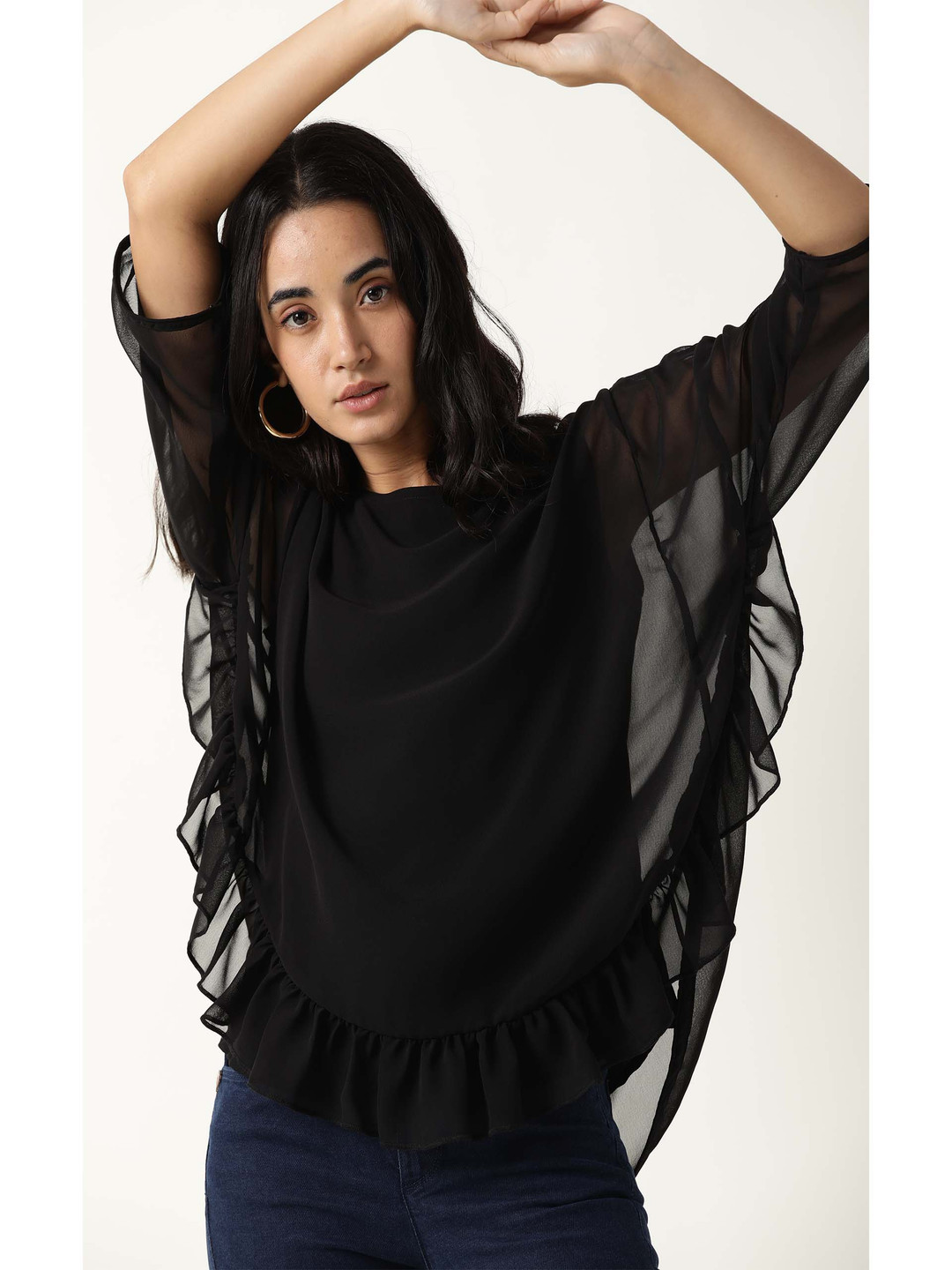 RAREISM Black High-Low Top