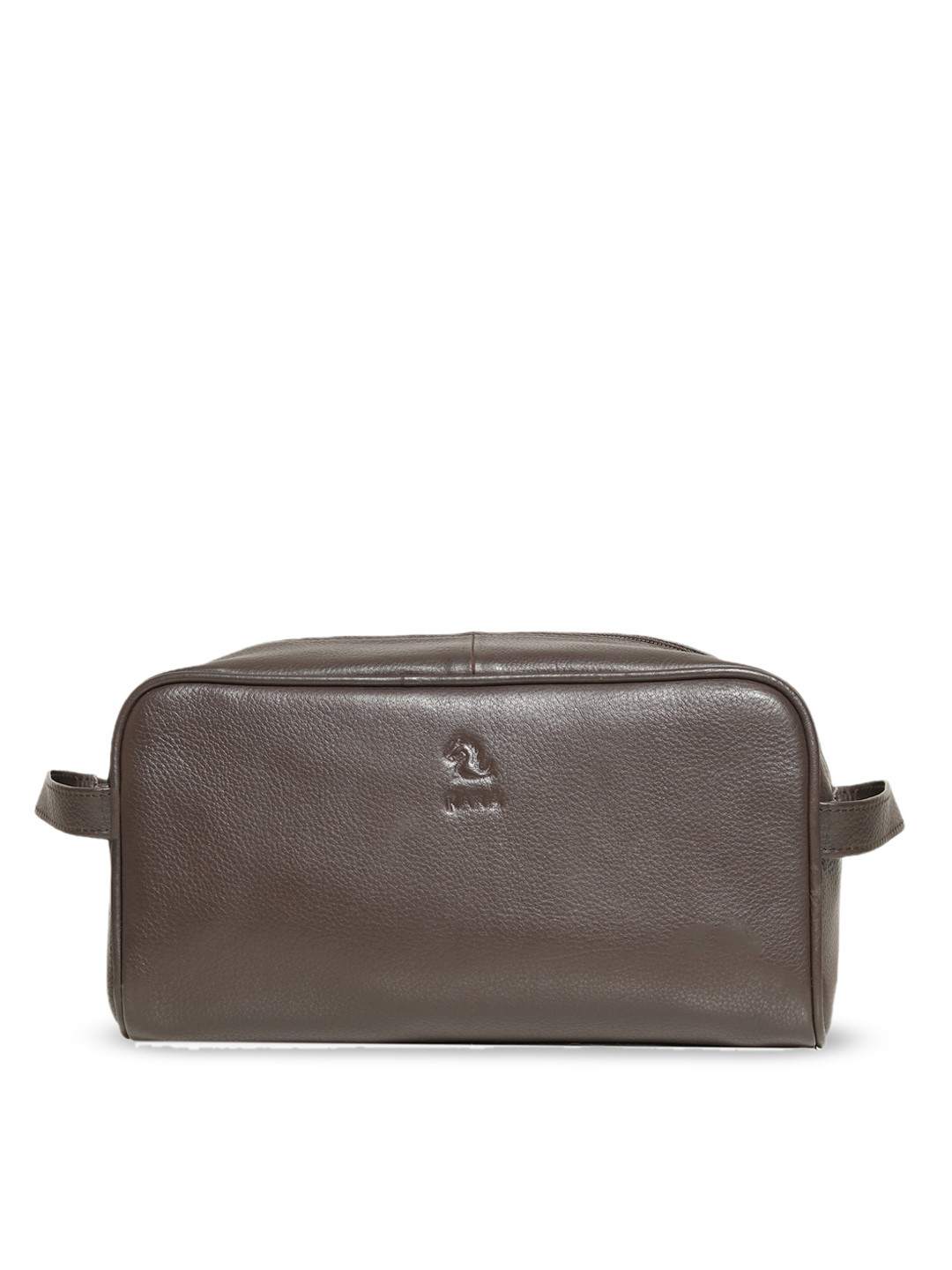Kara Tan Leather Toiletry Kit