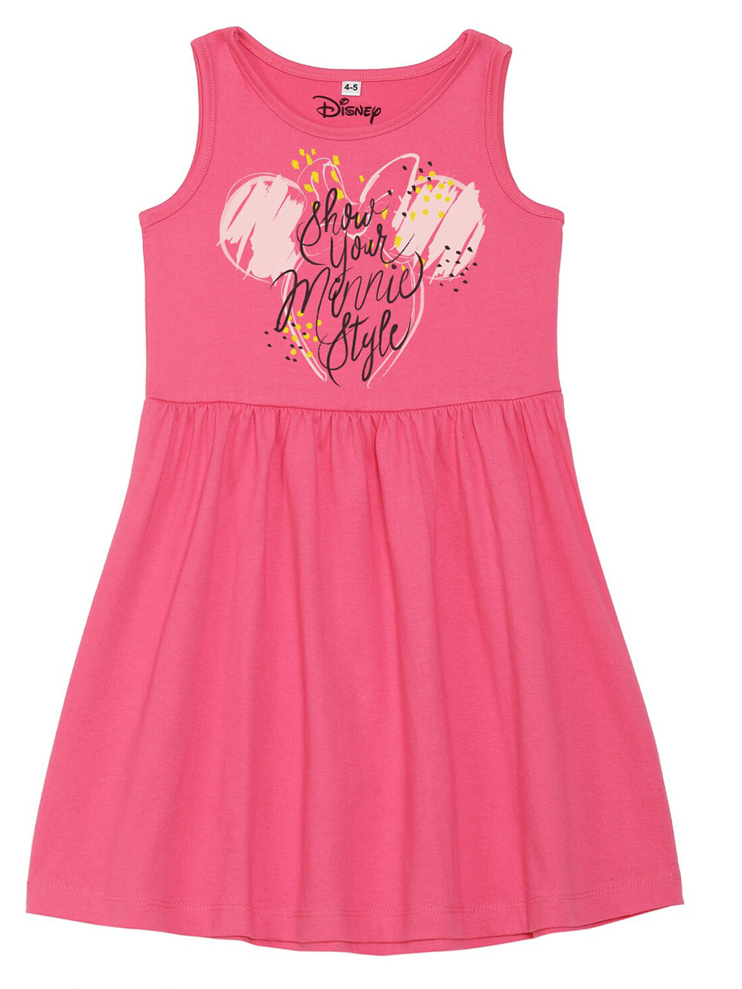 Disney by Wear Your Mind Girls Pink A-Line Dress