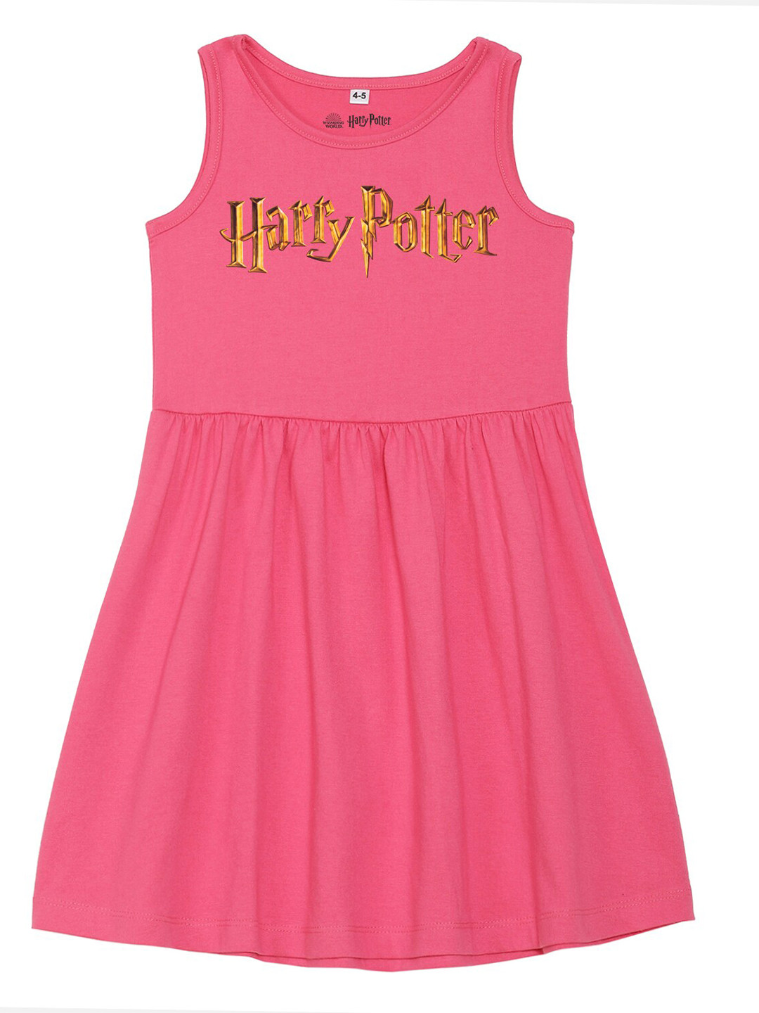 Harry Potter by Wear Your Mind Pink Fit and Flare Dress