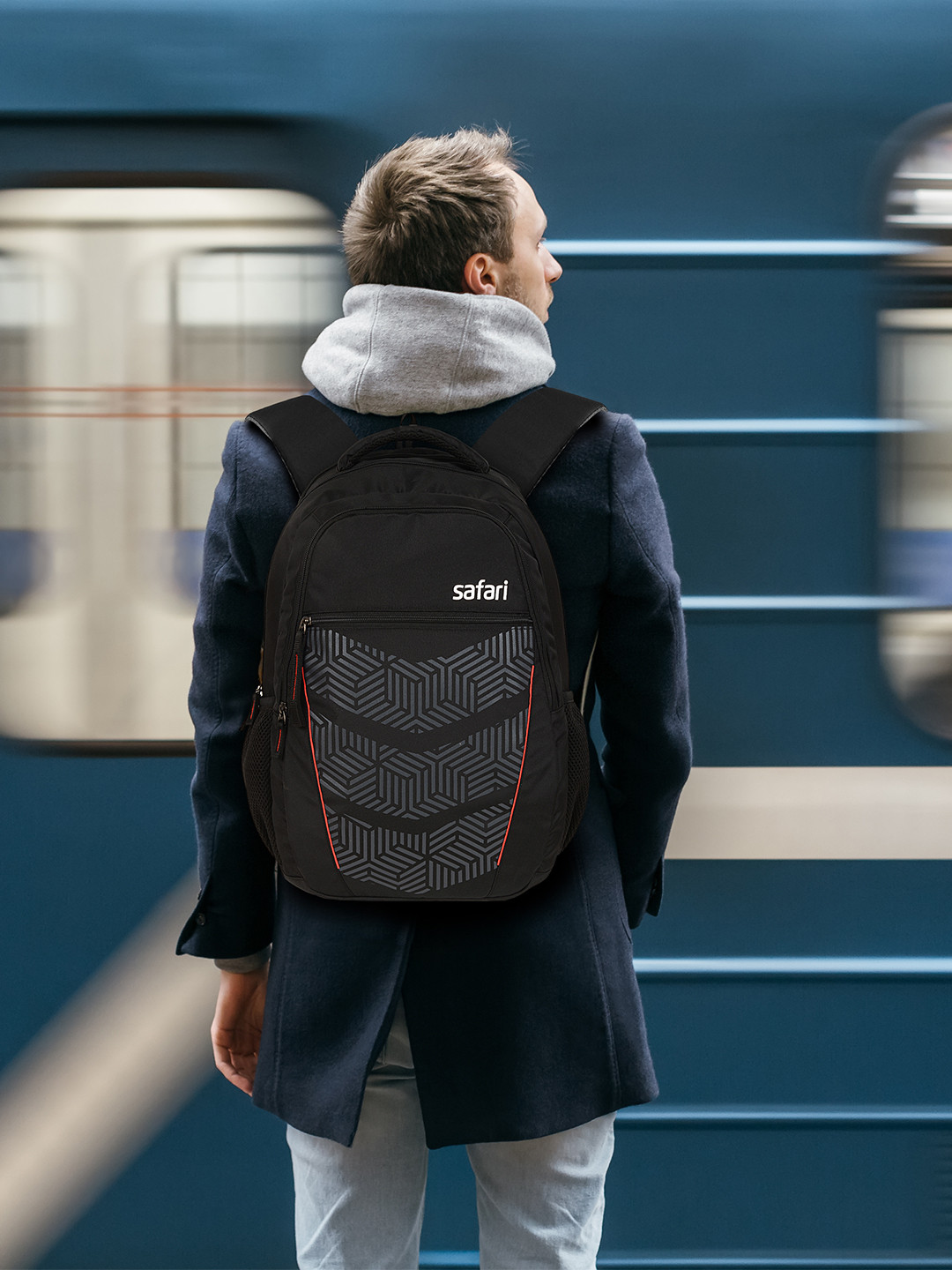 Safari Tribal 19 Inch Large Casual Backpack - 35 L