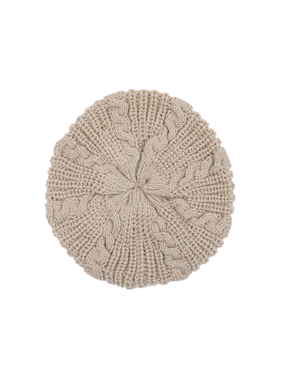Bharatasya Women Beige Beanie
