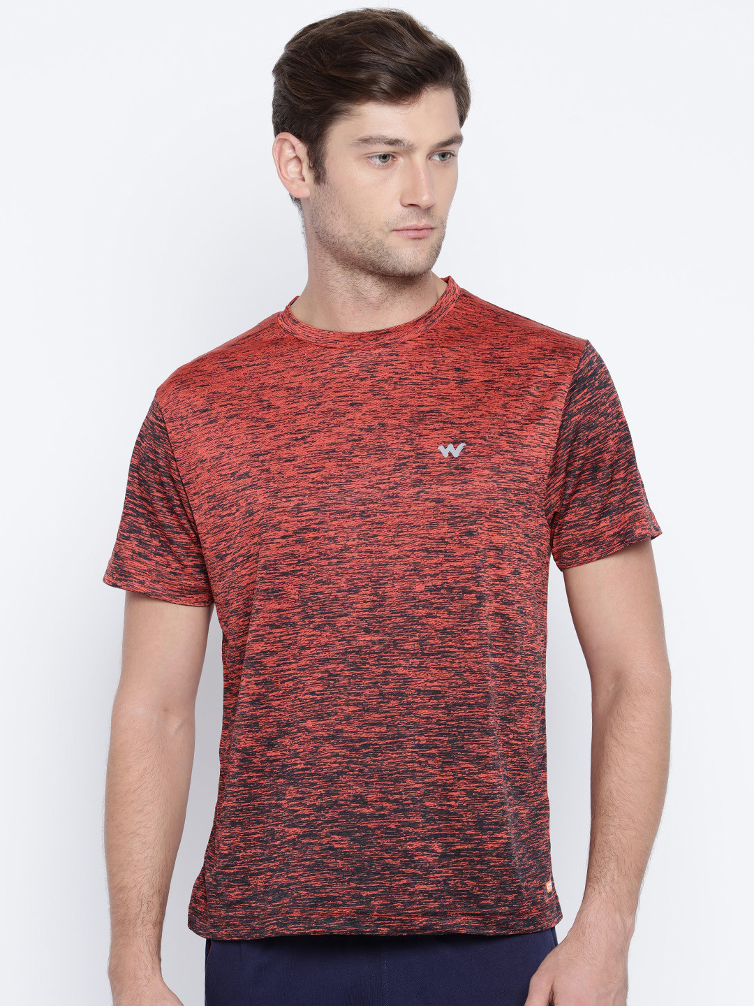 Buy Wildcraft Men Red Round Neck Poly 