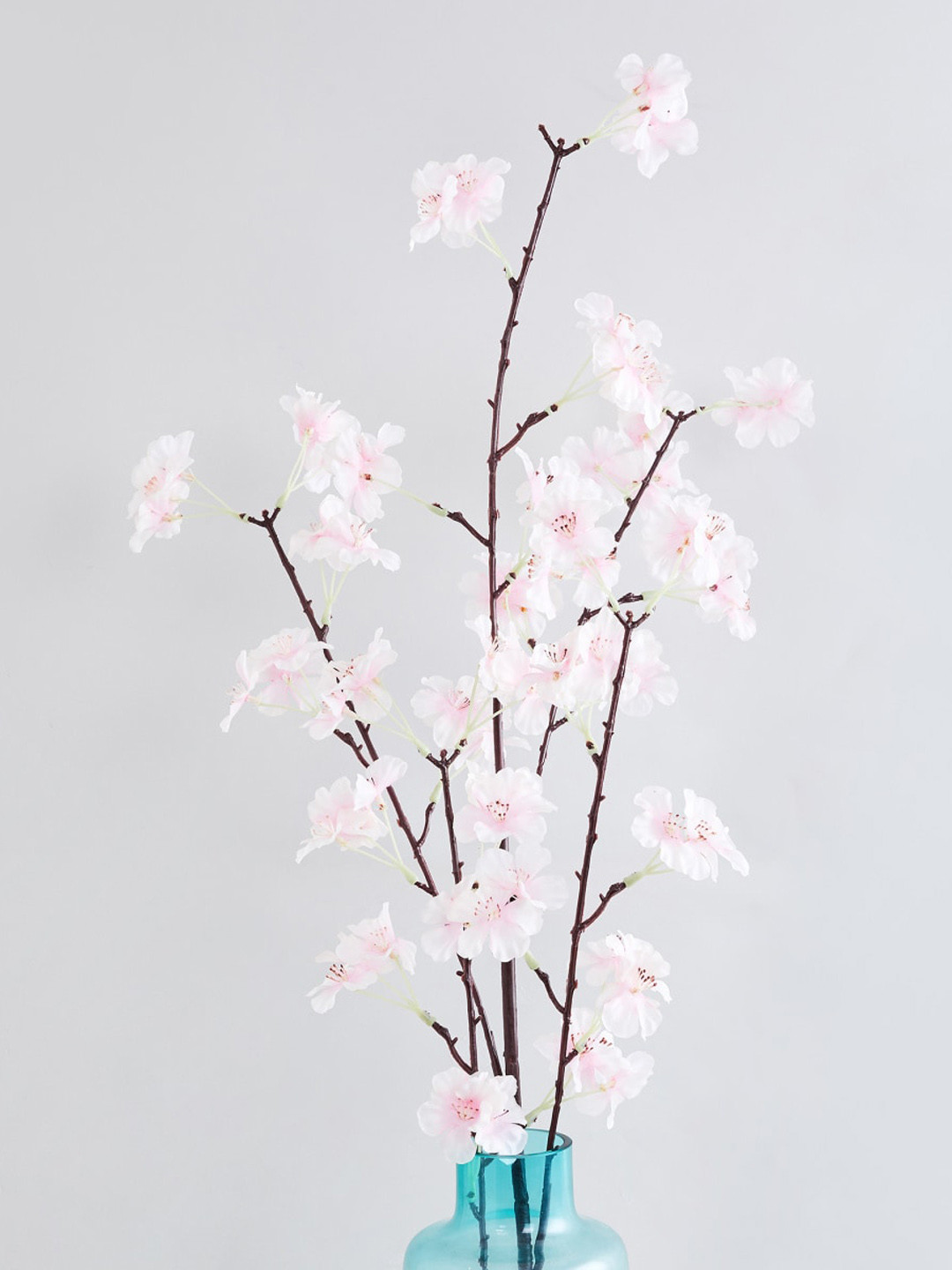 Home Centre White Artificial Cherry Blossom