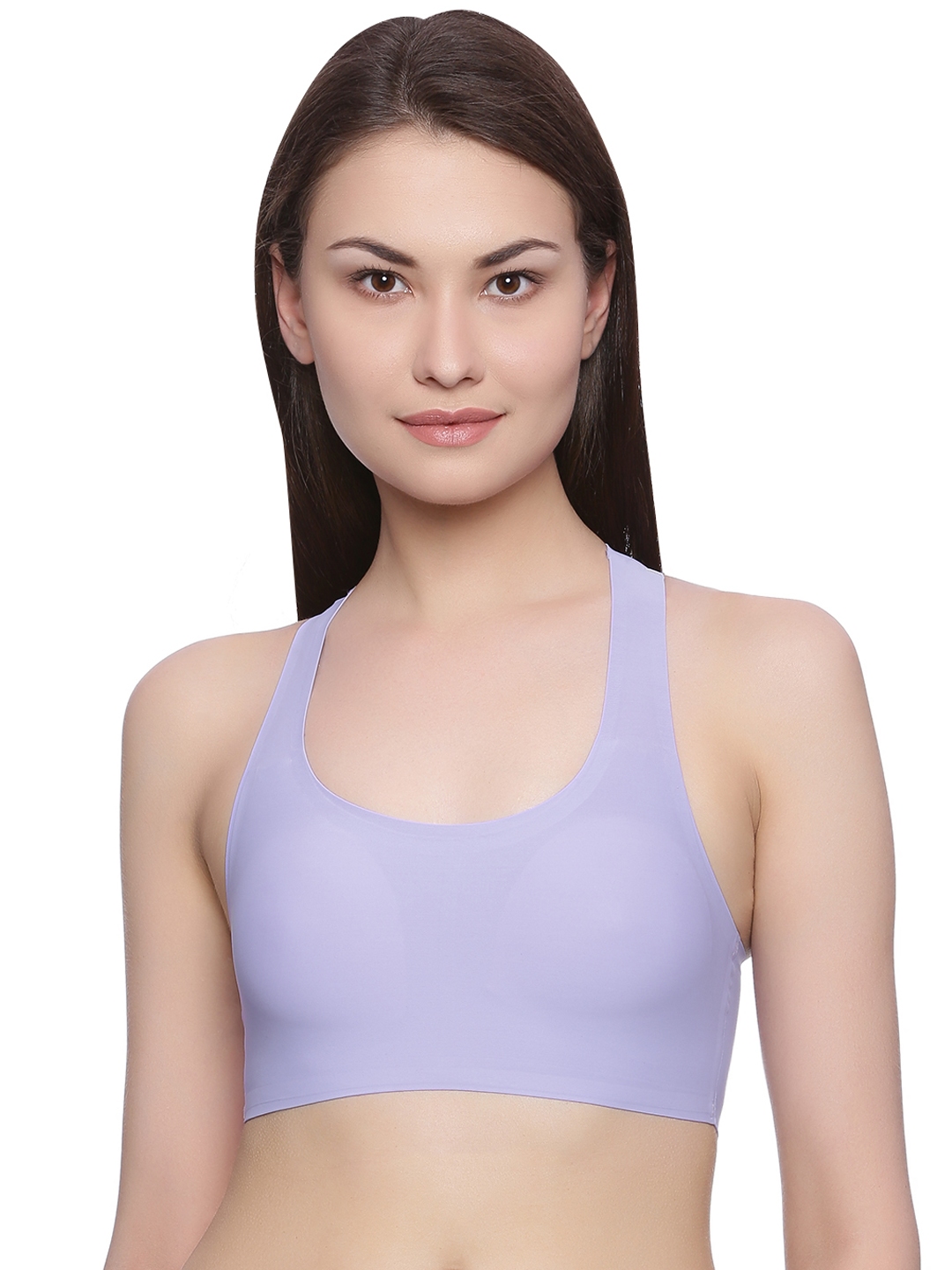 Buy Rosaline By Zivame Lavender Full Coverage Sports Bra RO0Z133006MBPUR -  Bra for Women 1780389