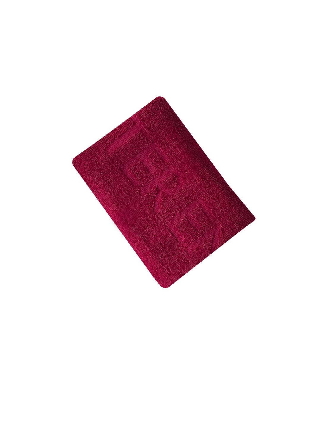 Peter England Men Red Solid 450 GSM Cotton Bath Towel