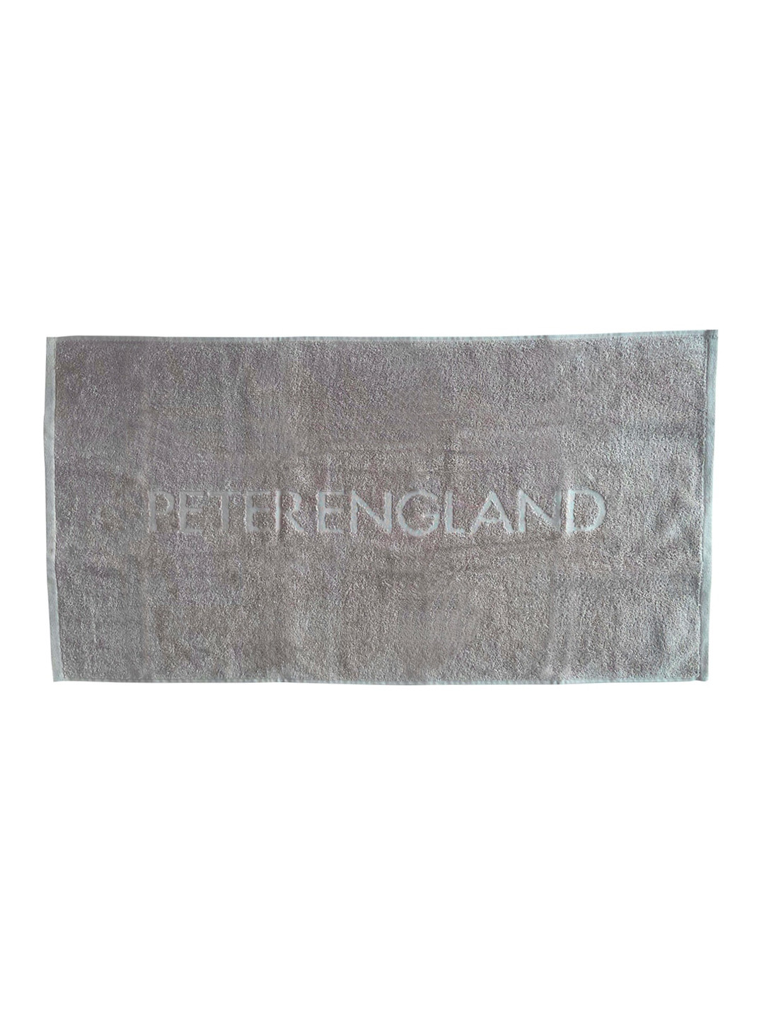 Peter England Men Grey Solid Pure Cotton 450 GSM Bath Towel