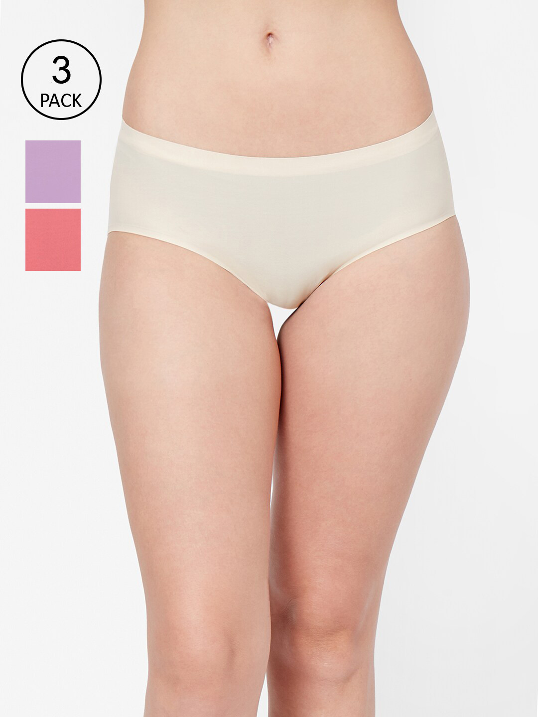 FashionRack Pack of 3 Assorted Hipster Briefs 910_SPePu