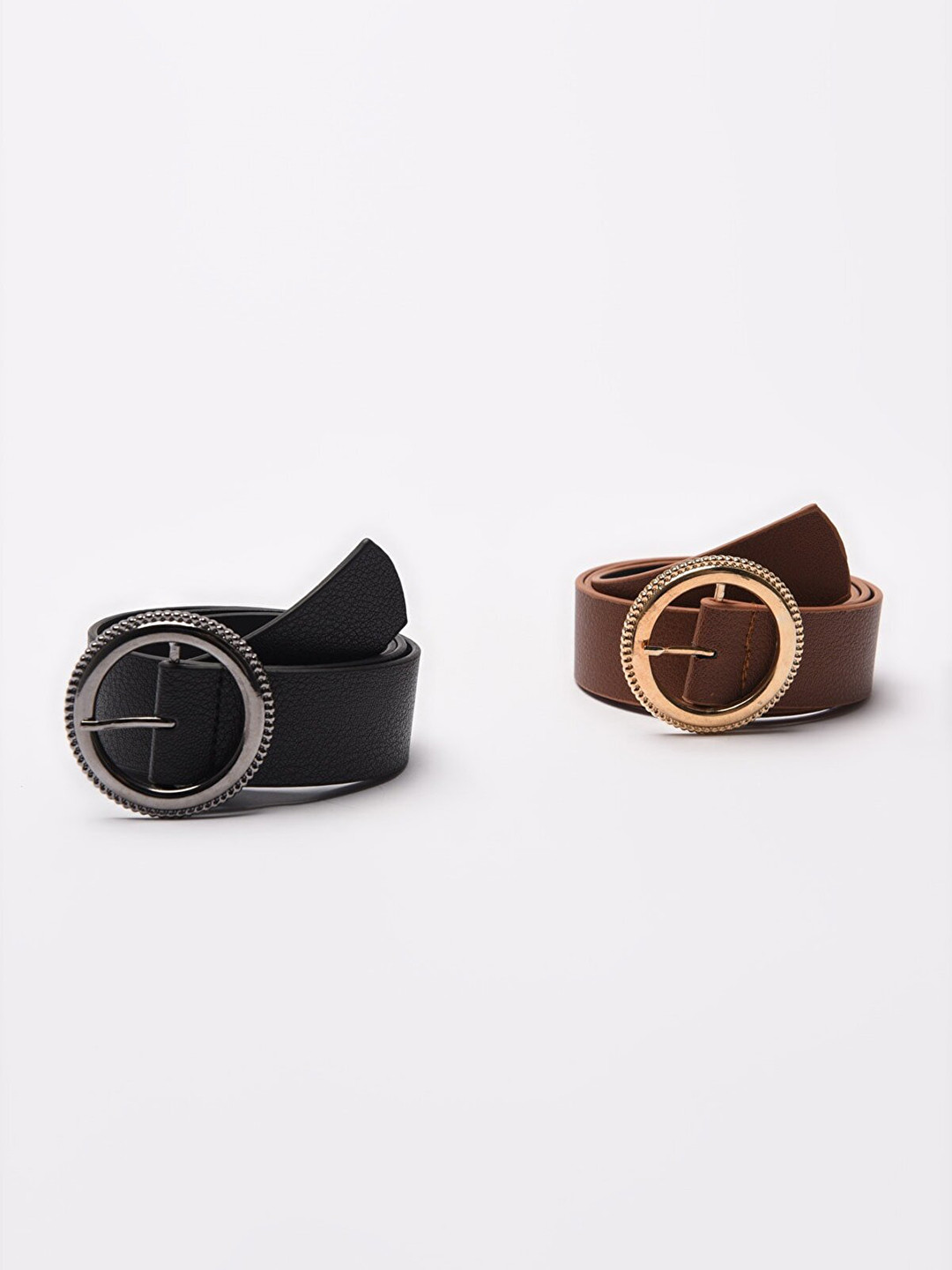 Trendyol Women Pack of 2 Solid Belts