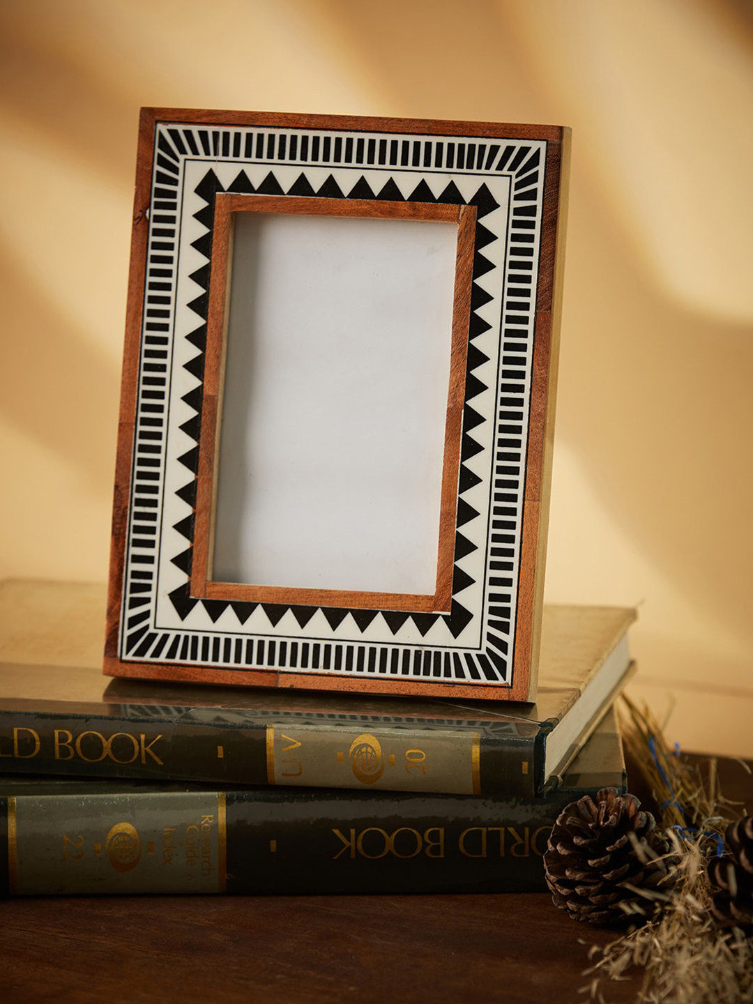 Fabindia Black & Brown Table Photo Frame