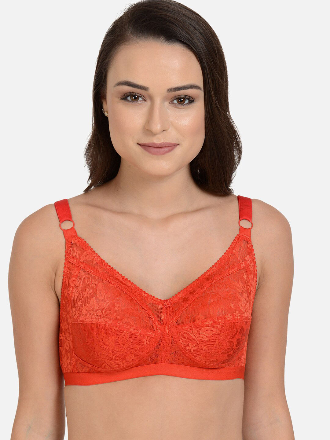 mod & shy Orange Bra