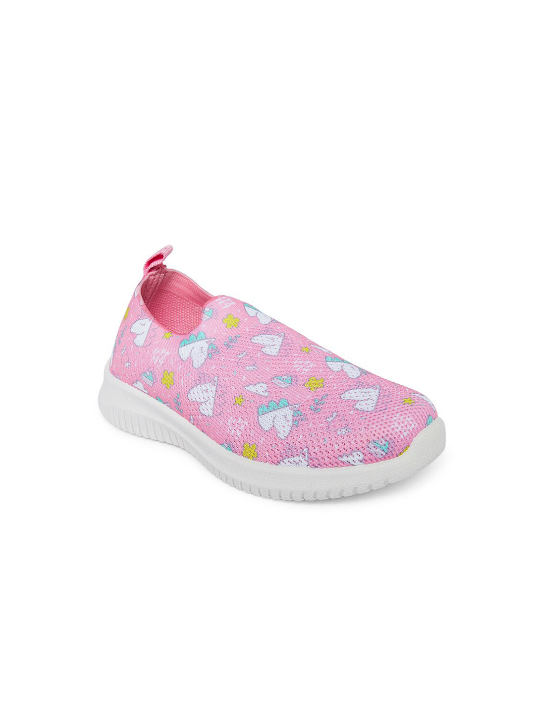 Pantaloons Junior Girls Pink Running Non-Marking Shoes