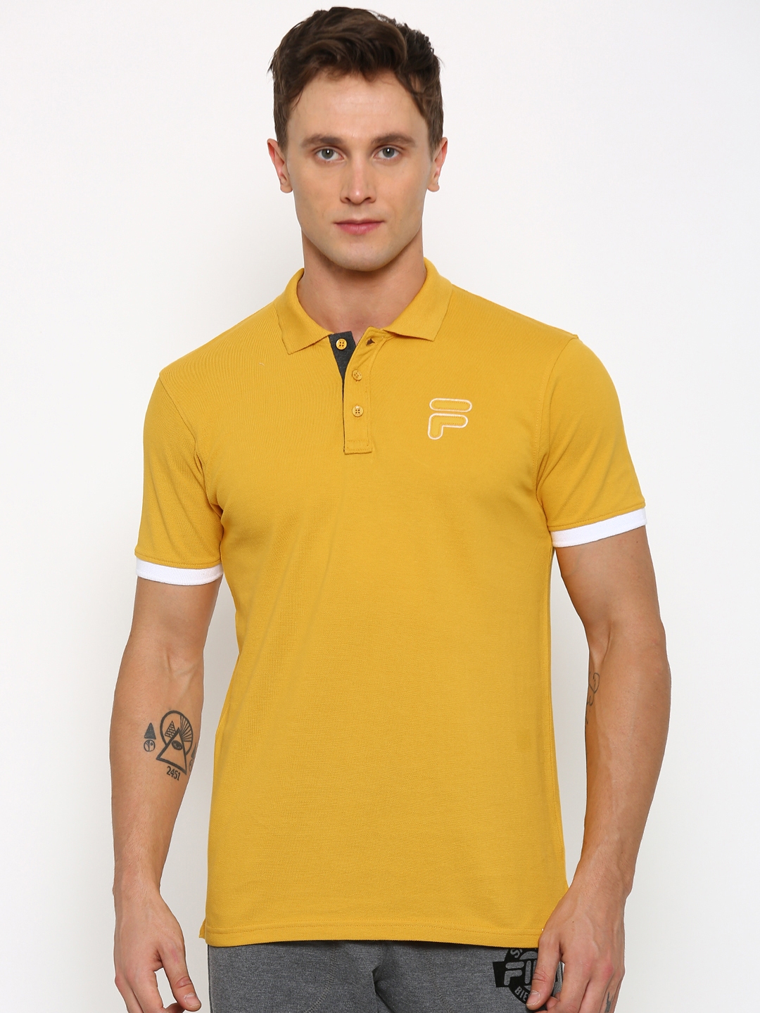 yellow fila shirts