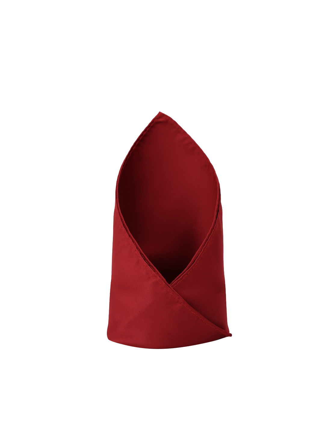 Van Heusen Men Maroon Microfiber Pocket Square