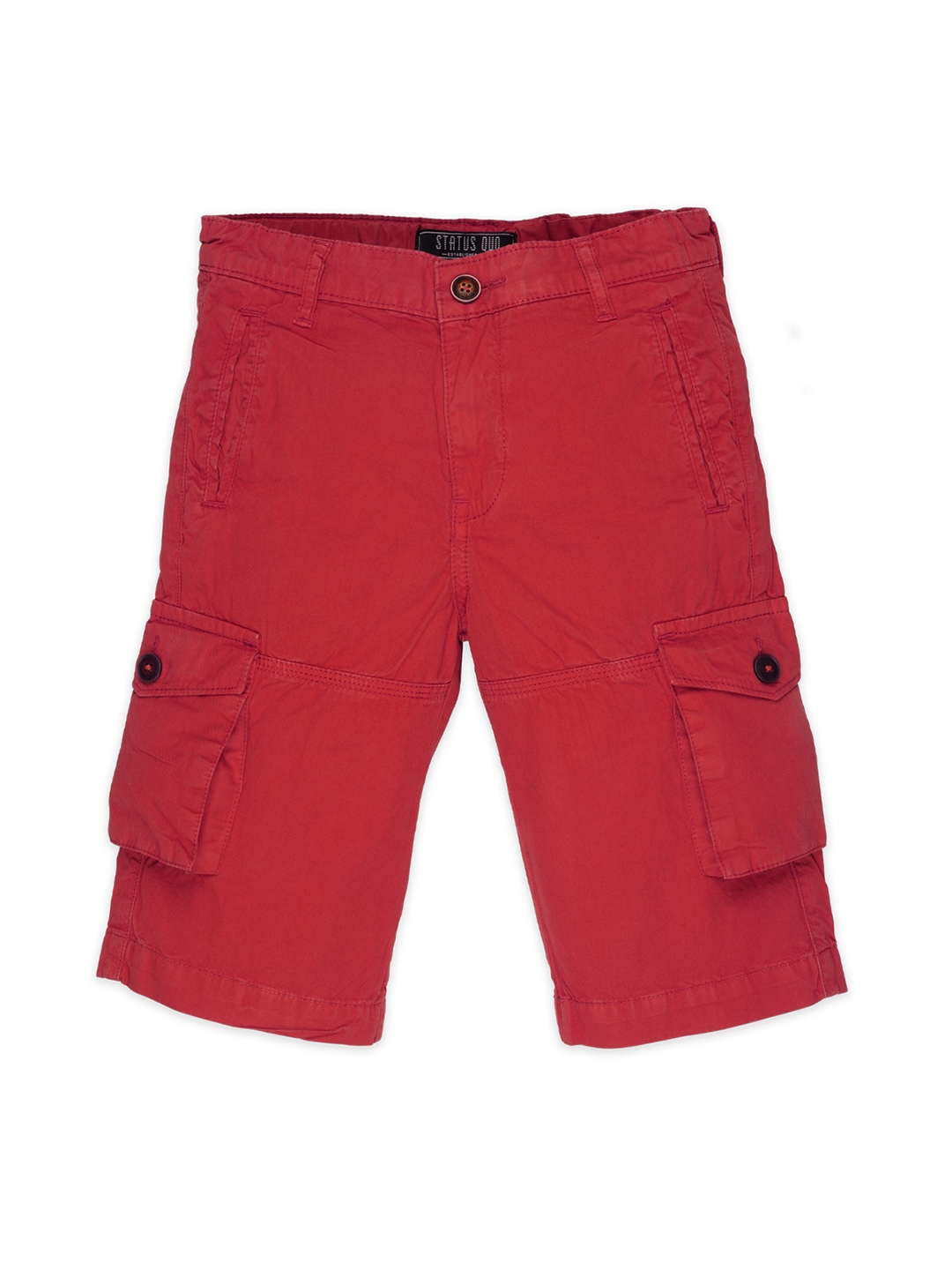 Boys red cargo shorts hot sale