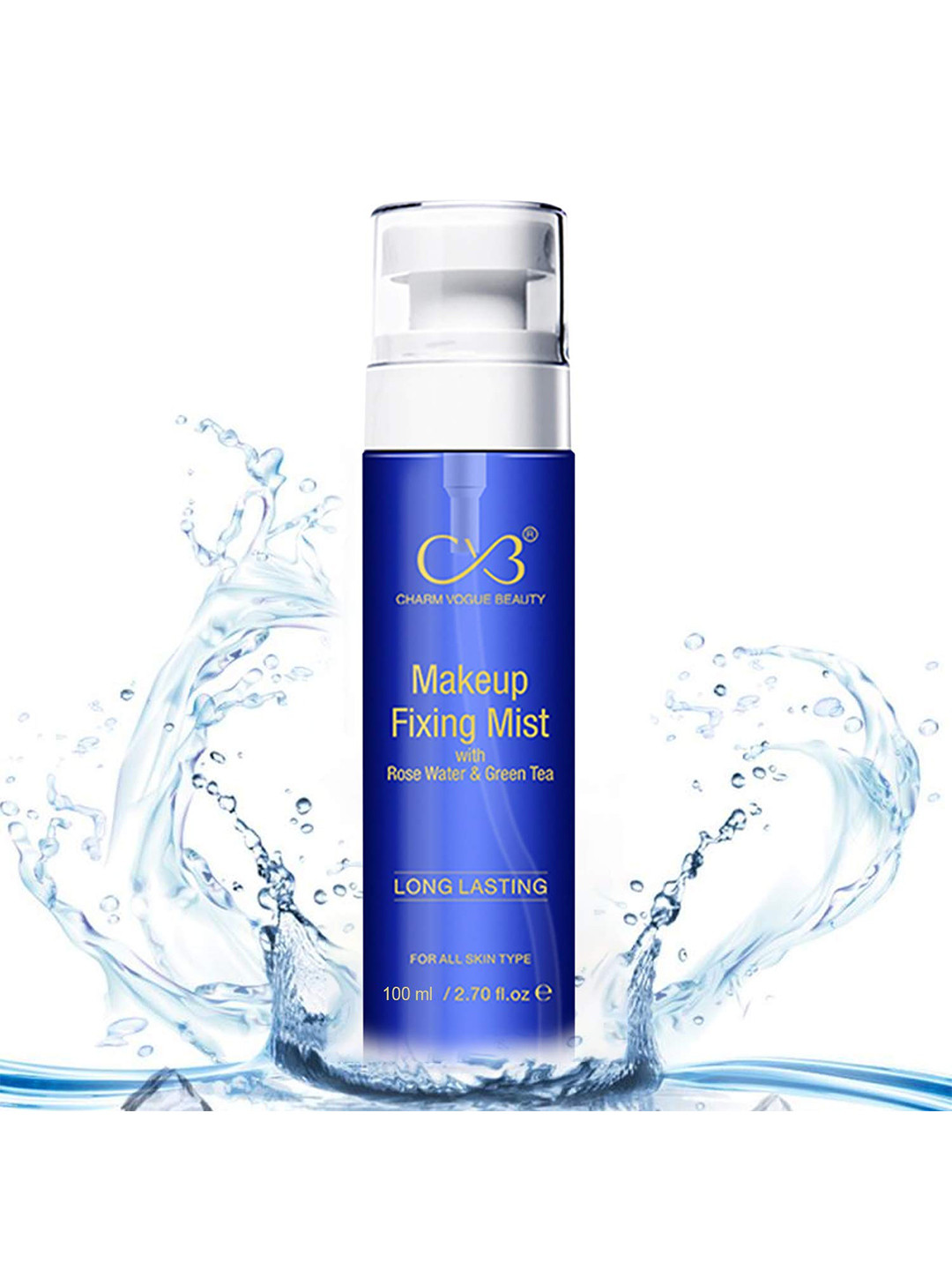CVB Makeup Fixing Mist with Rose Water & Green Tea 100 ml