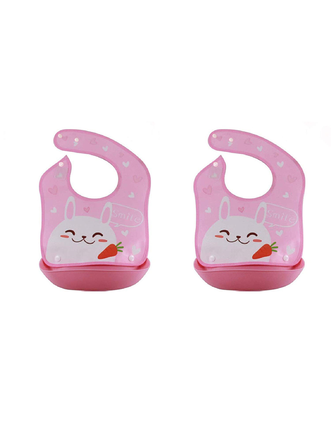 SYGA 2 Pieces Washable Crumb Baby Feeding Bib