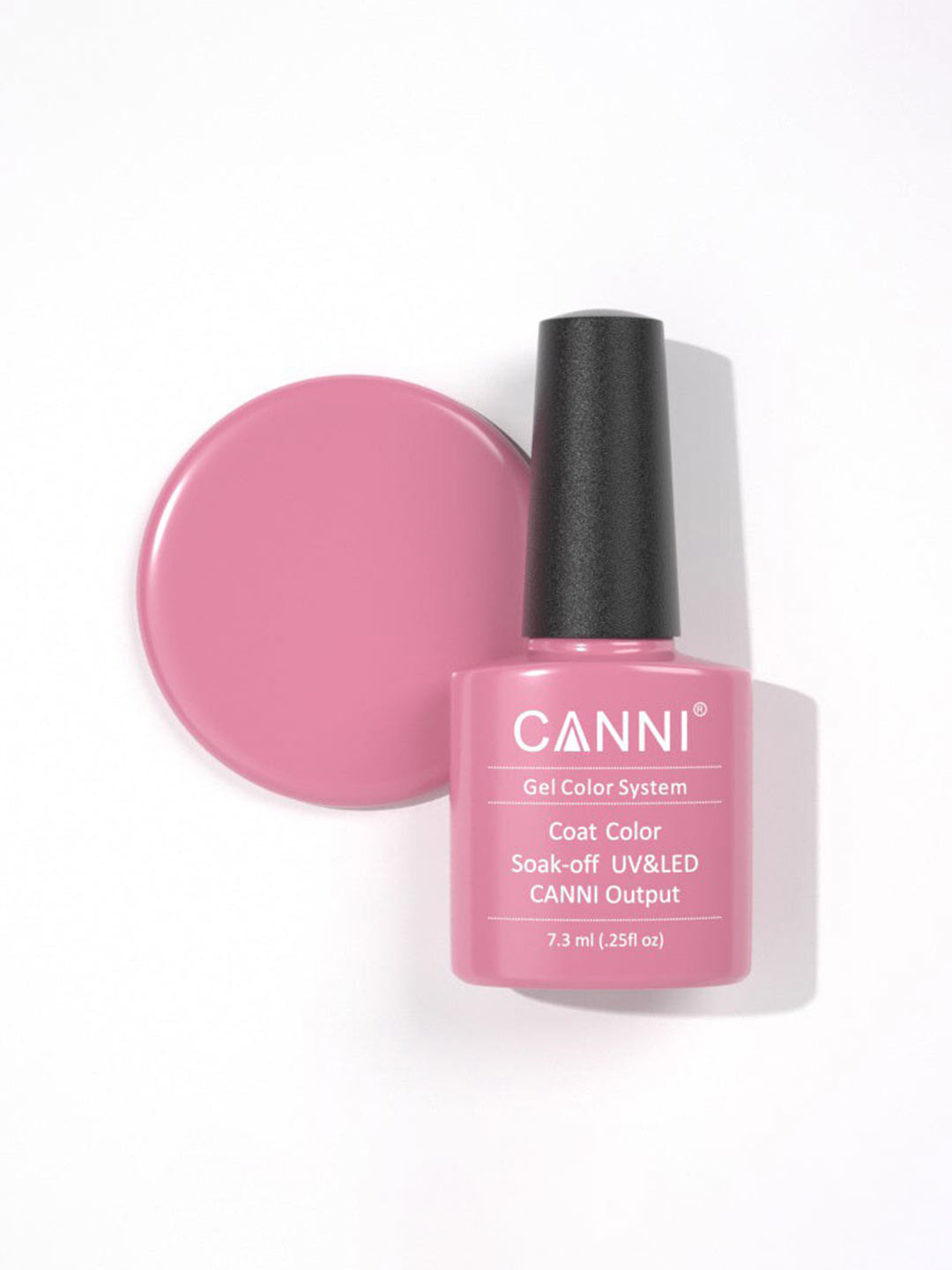 CANNI Gel Color System Coat Color Soak-Off UV & LED Nail Polish 7.3 ml-Rose Bloom 039