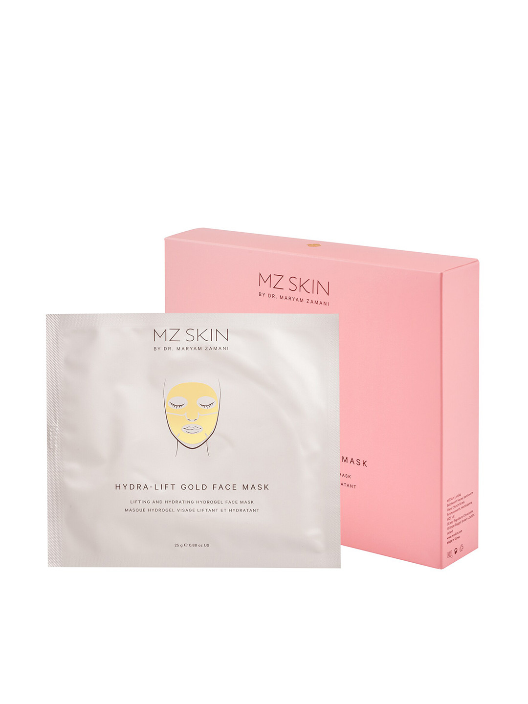MZ SKIN Hydra-Lift Gold Hydrogel Face Mask - 25g