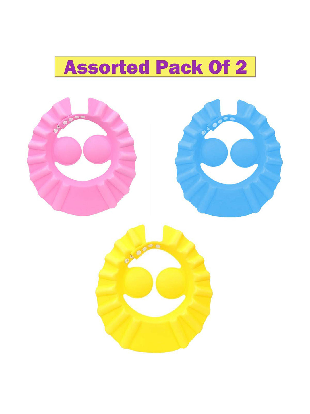 SYGA Set of 2 Assorted Baby Sower Caps