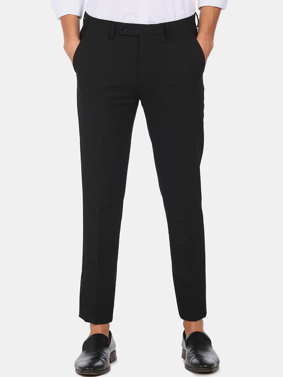 Arrow Men Solid Trousers