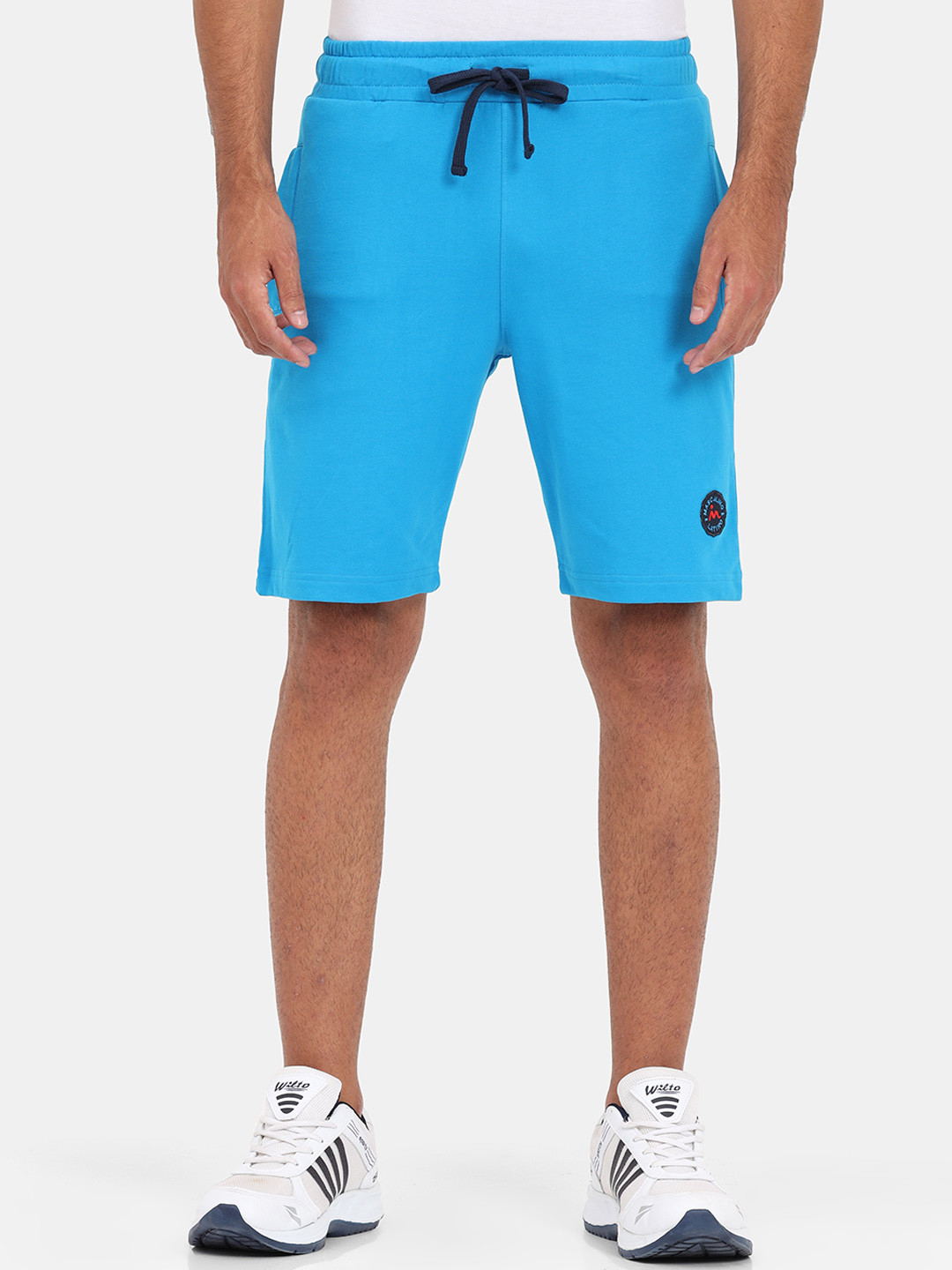 Masculino Latino Men Blue Training or Gym Sports Shorts