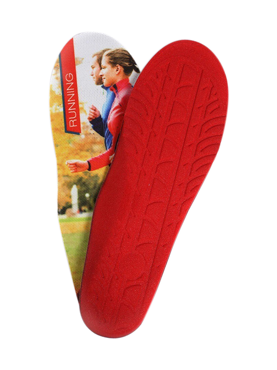 PRO Unisex Red Textured Running Insole