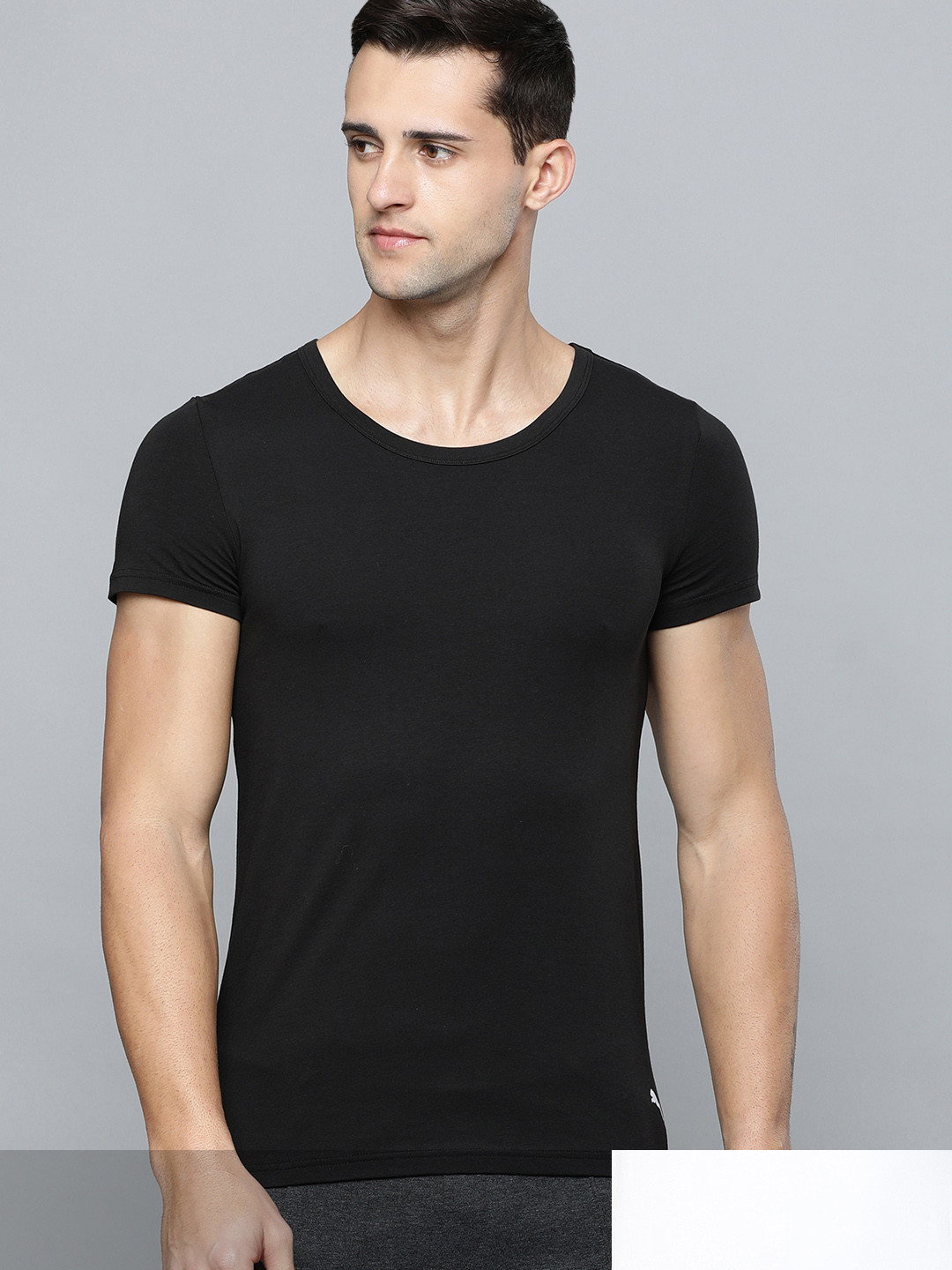 Puma Men Crew-Neck Vests Pack of 2 with EVERFRESH Technology