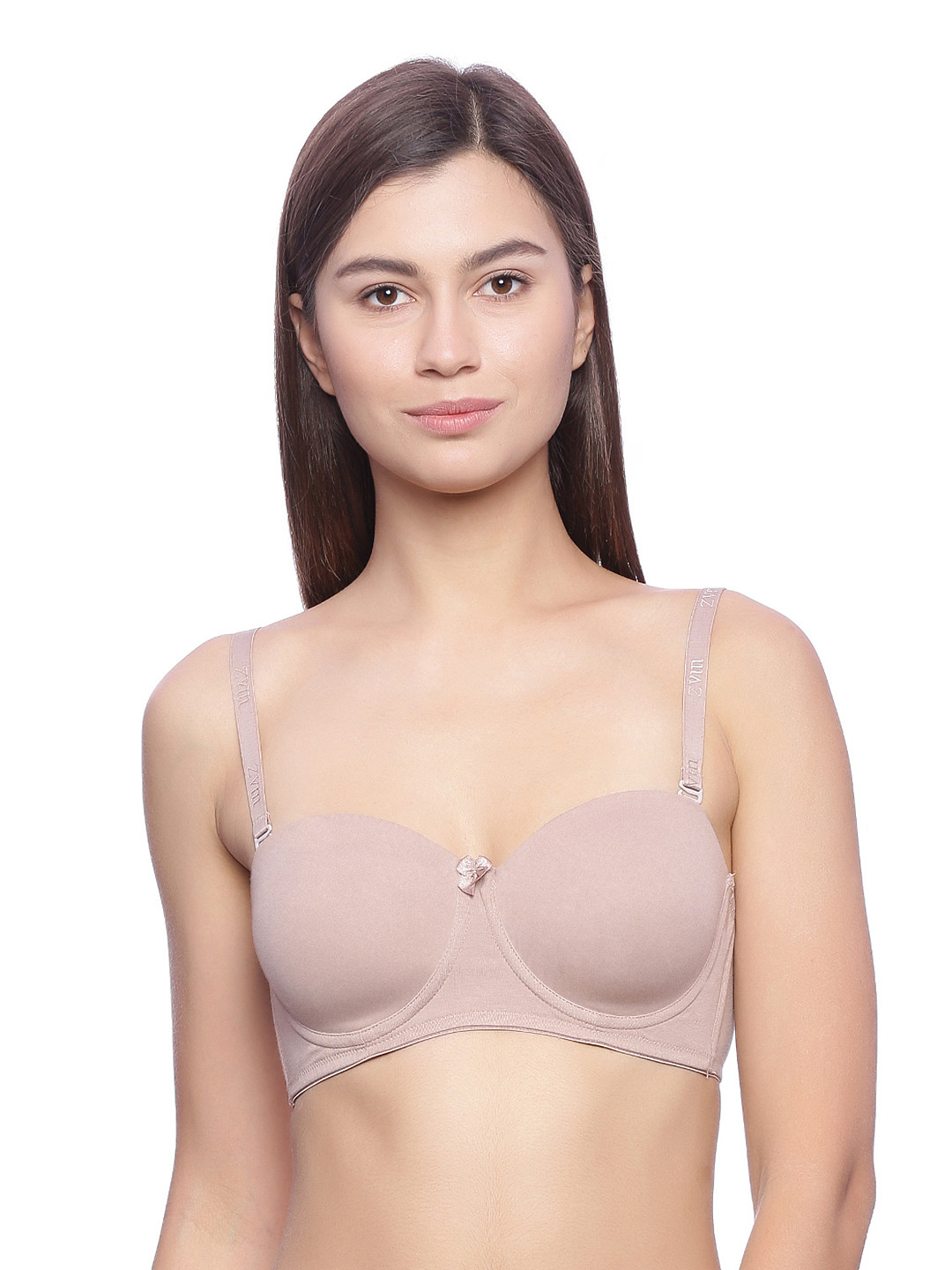 Zivame Taupe T-shirt Bra ZI00ZOPP05J