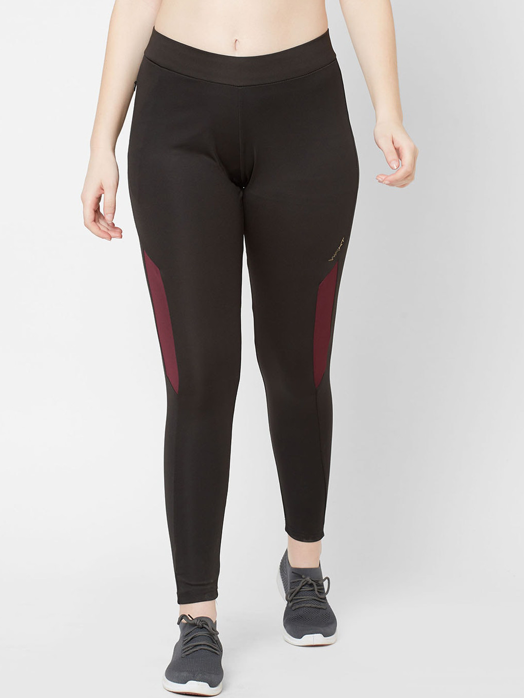 Sweet Dreams Women Black Solid Workout Tights