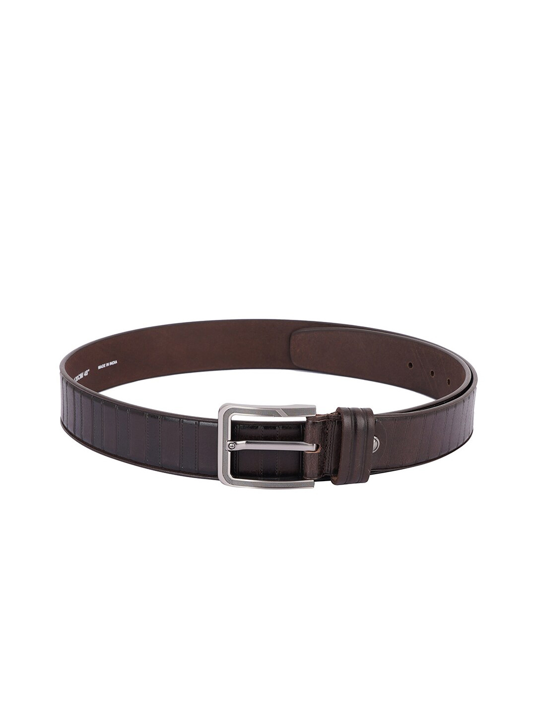 Style SHOES Men Brown Leather Belt