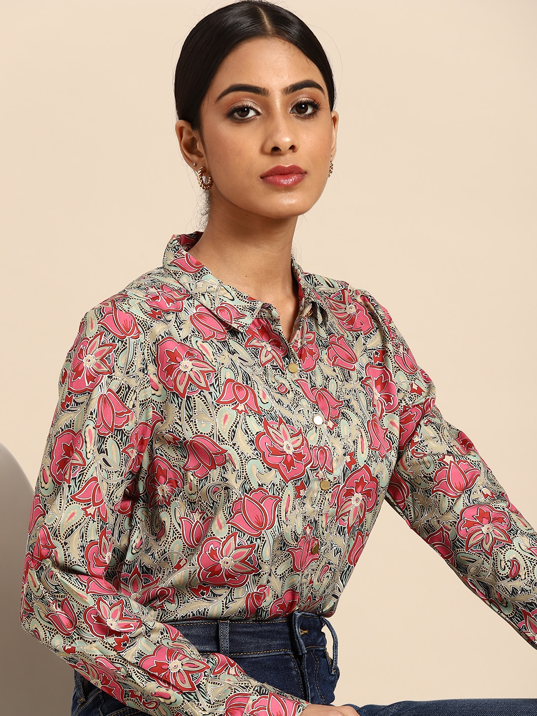 Myntra - Embrace your casual side with these floral tops