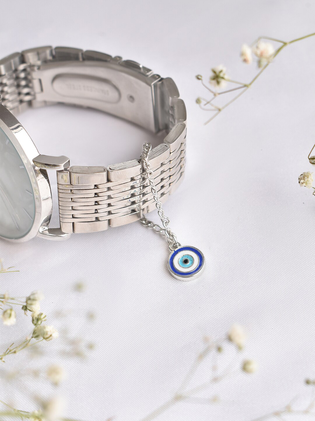 JOKER & WITCH Good Luck Silver-Toned Watch Charm