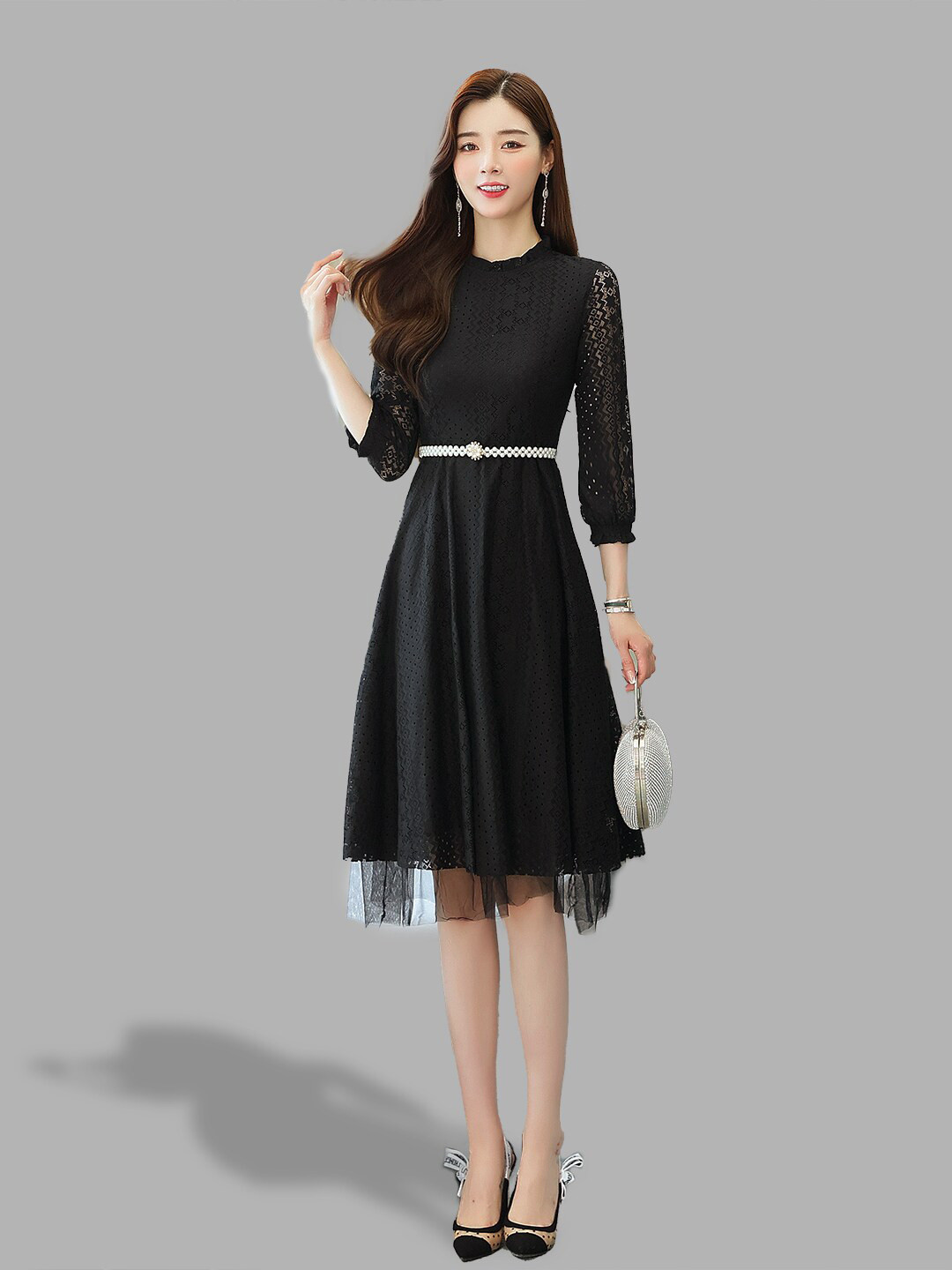 JC Collection Black Dress